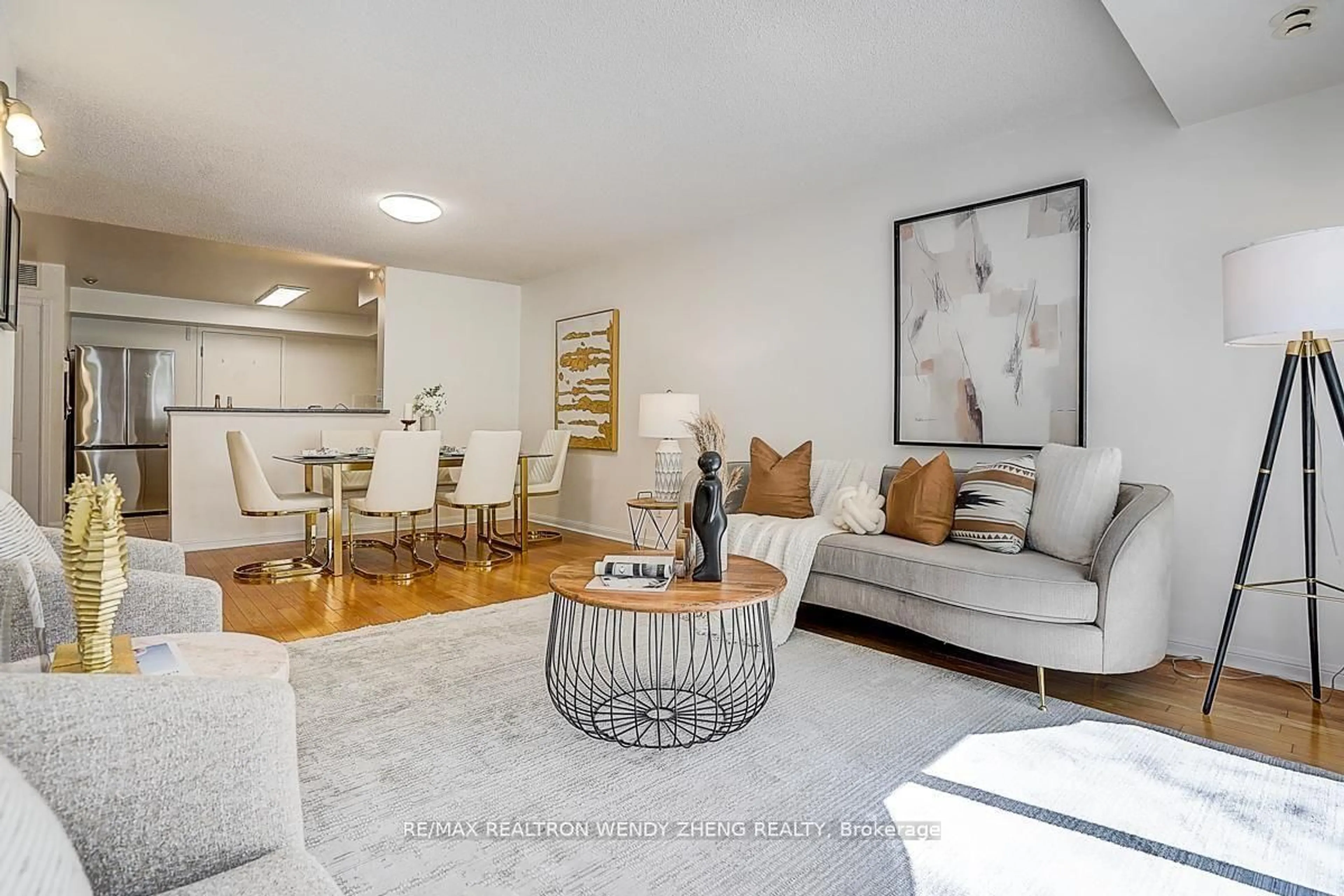 Living room with furniture, unknown for 28 Sommerset Way #1517, Toronto Ontario M2N 6W7