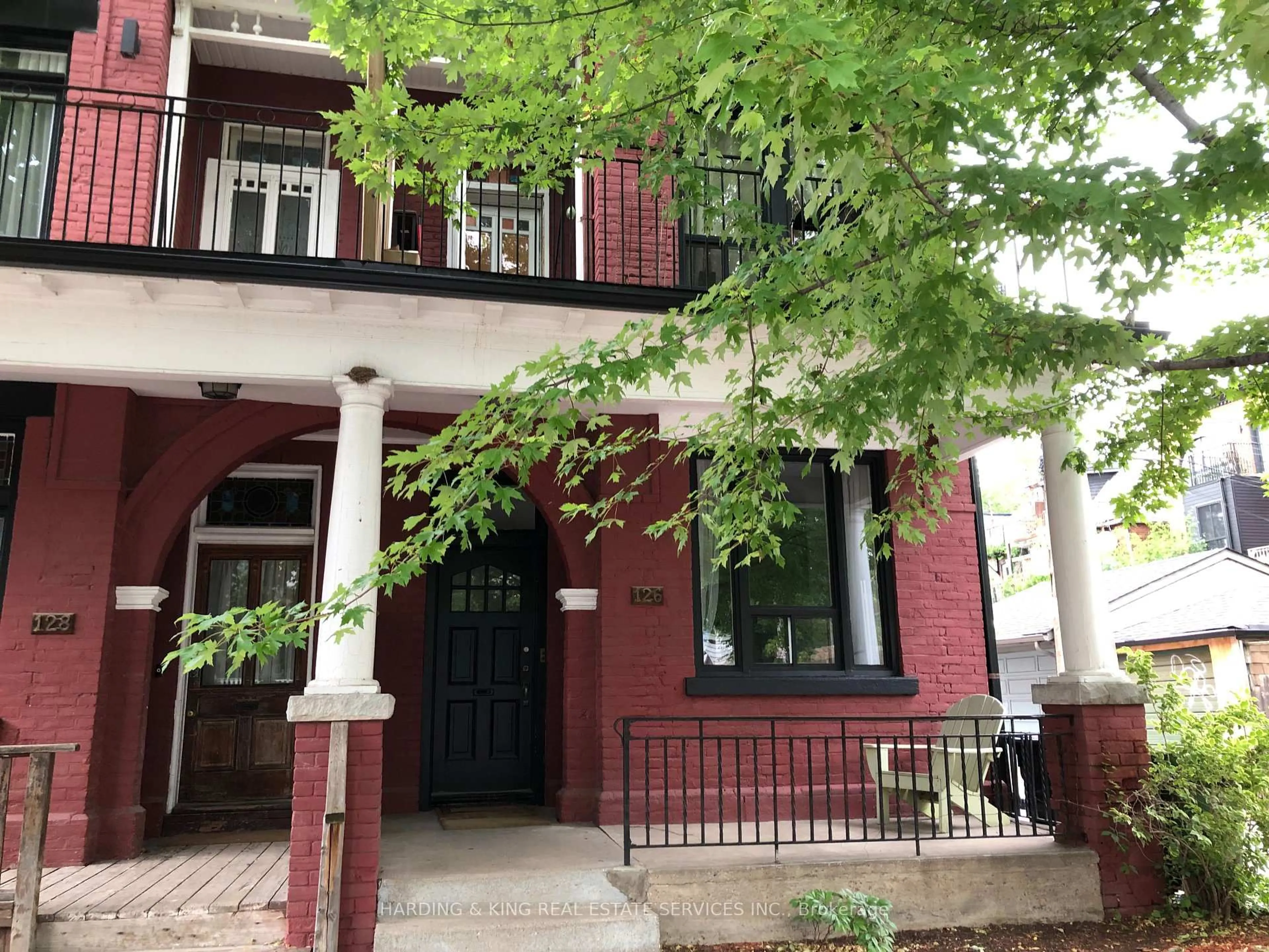 Home with brick exterior material, street for 126 Lennox St, Toronto Ontario M6G 1J6
