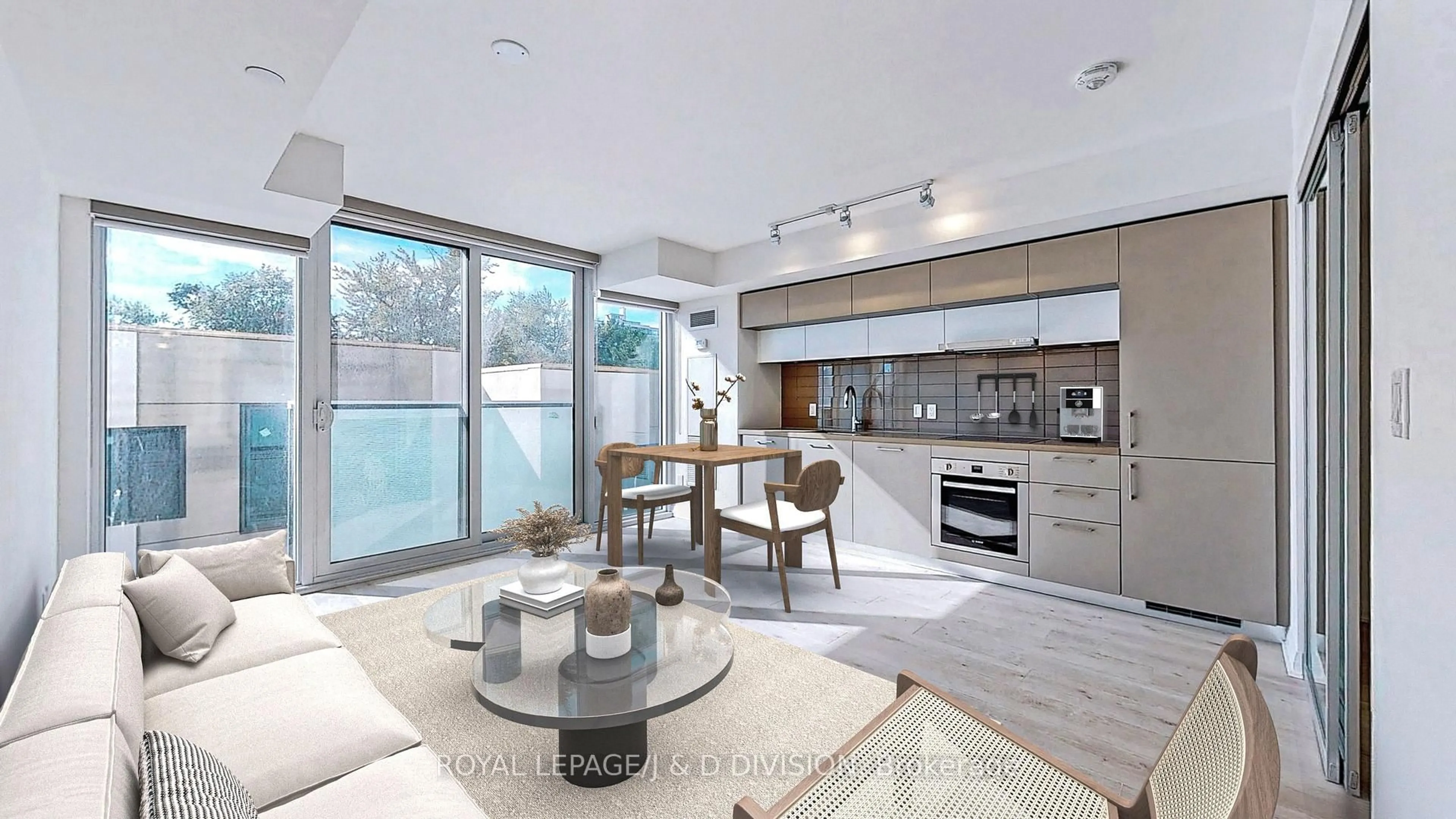 Open concept kitchen, unknown for 99 Foxbar Rd #311, Toronto Ontario M4V 0B2