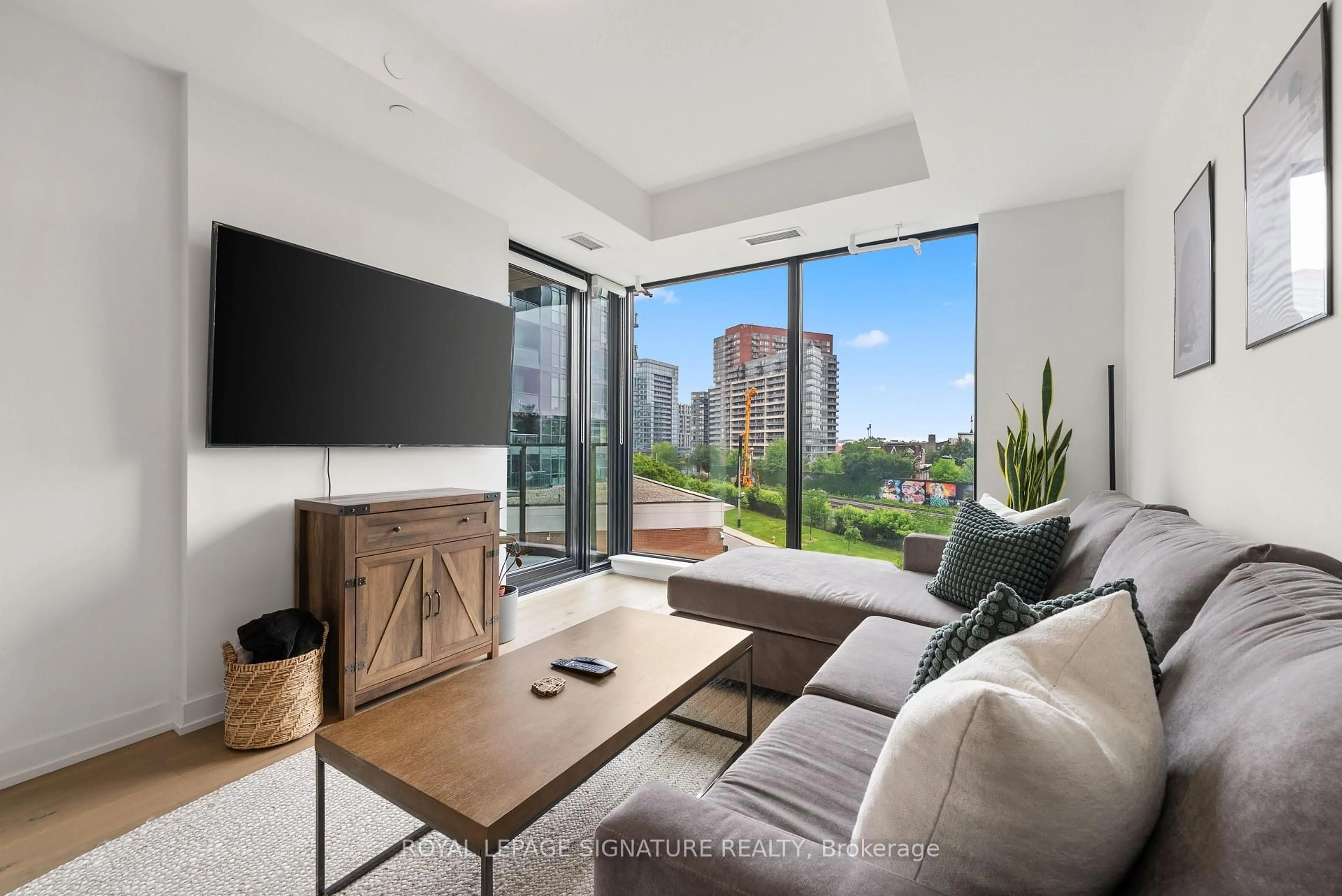 Living room with furniture, unknown for 200 Sudbury St #401, Toronto Ontario M6J 0H1