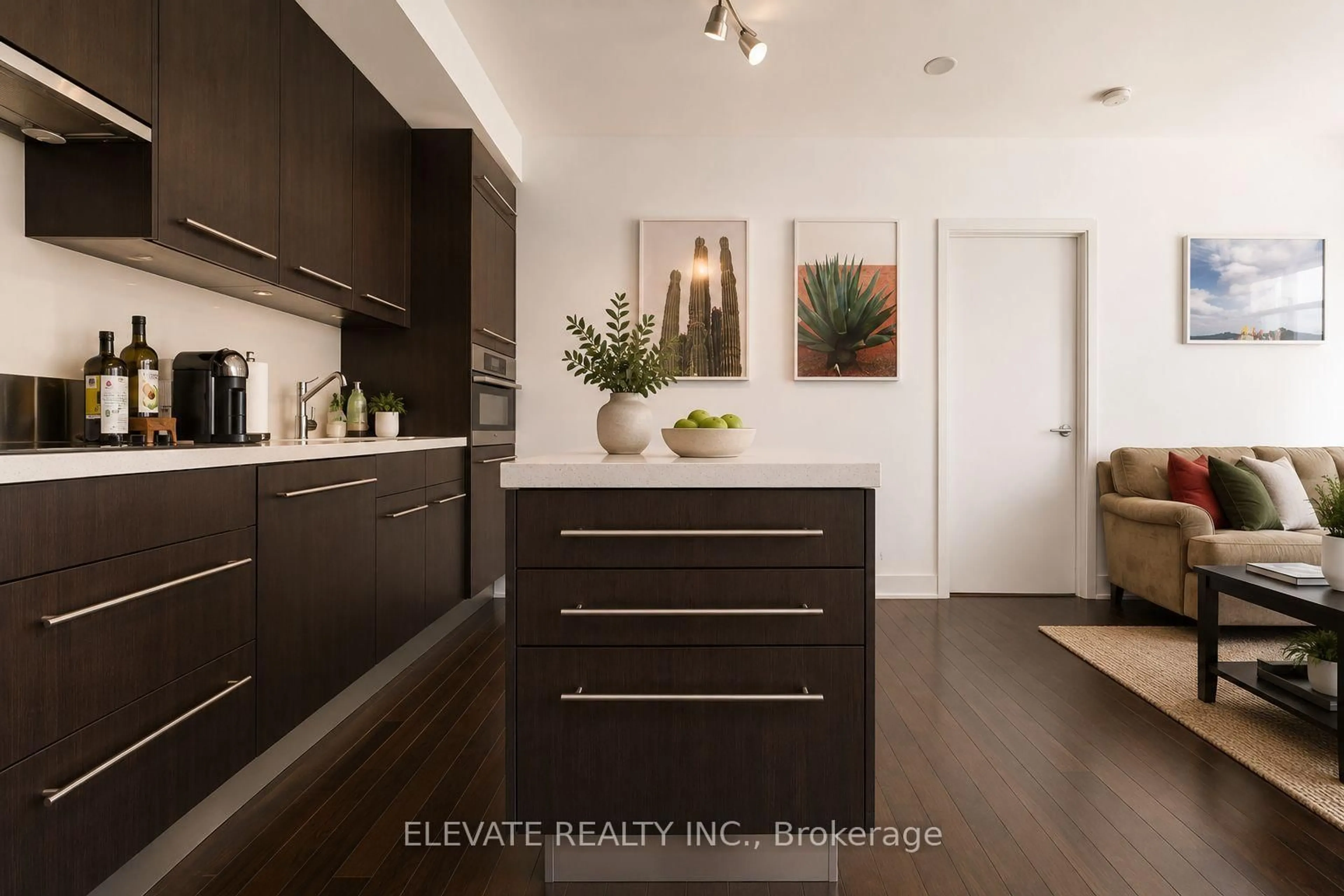Contemporary kitchen, unknown for 80 John St #1801, Toronto Ontario M5V 3X4