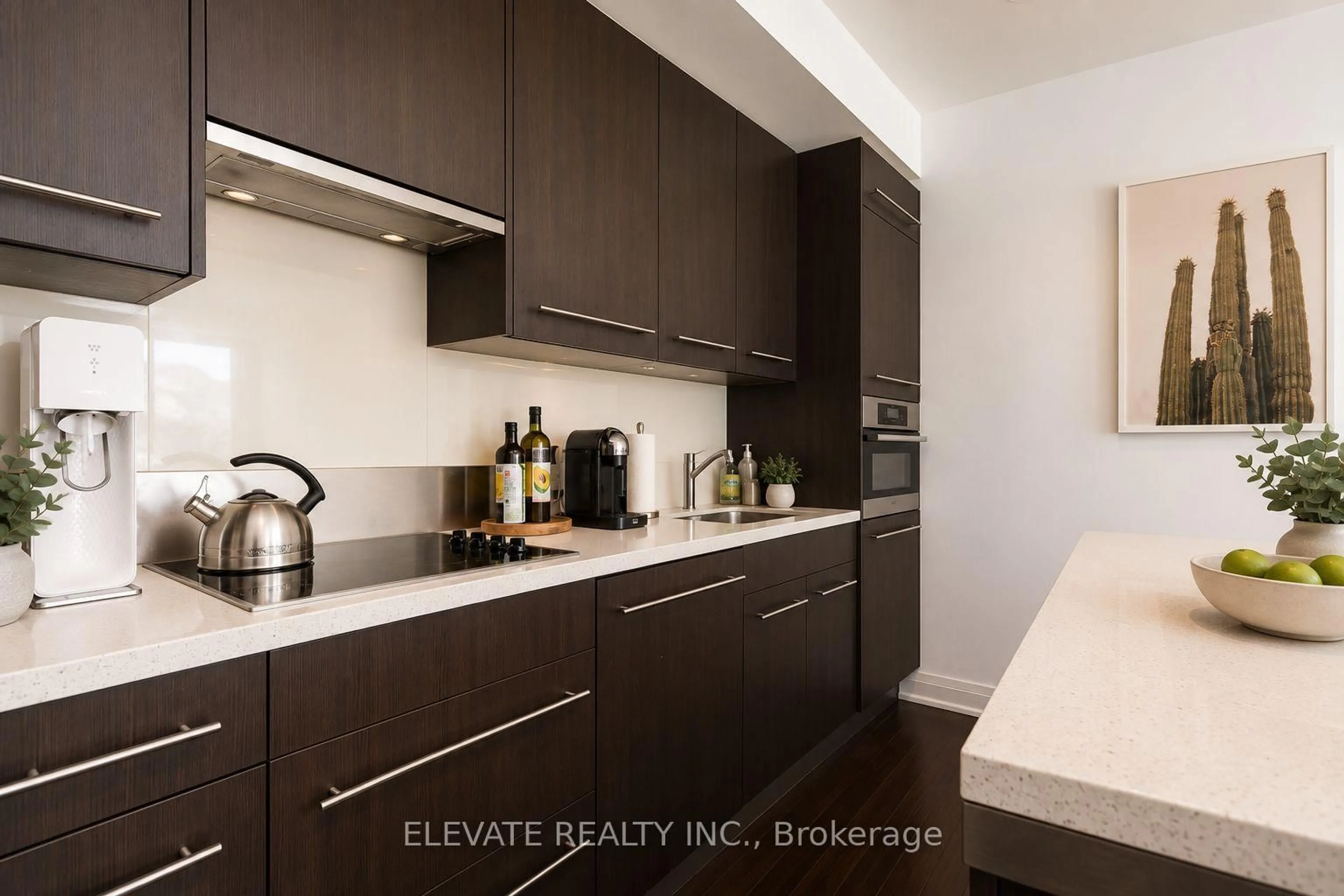 Contemporary kitchen, unknown for 80 John St #1801, Toronto Ontario M5V 3X4