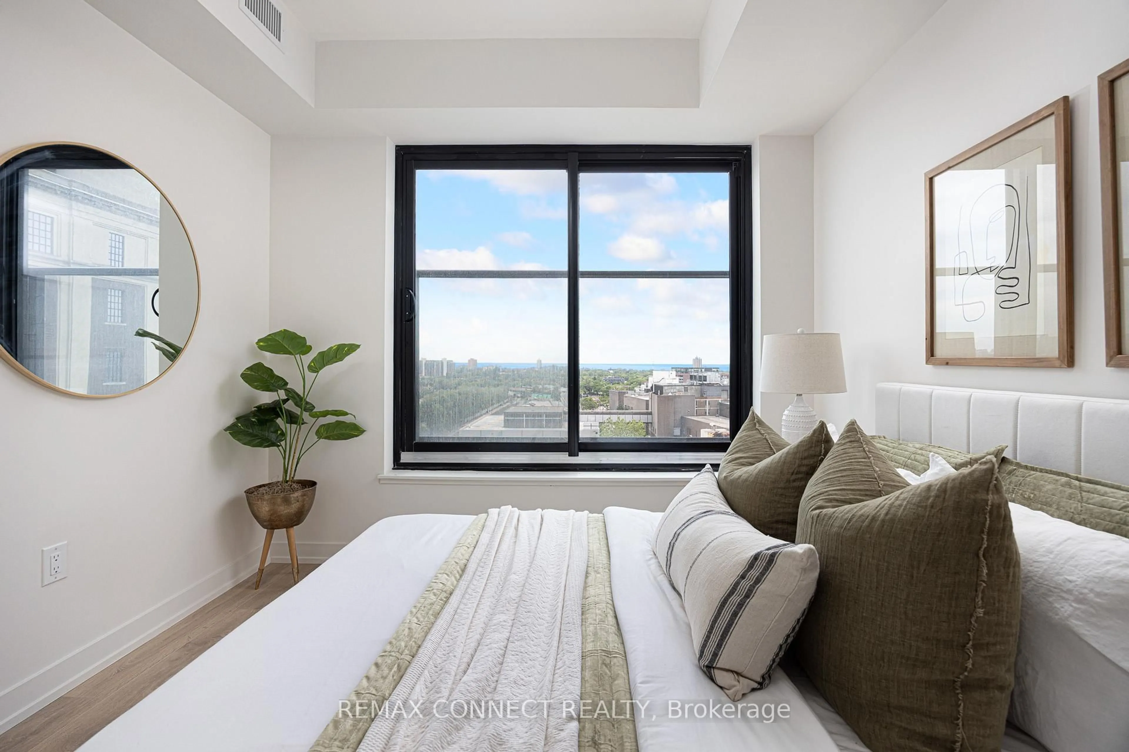 Bedroom with bed, unknown for 181 Sterling Rd #1107, Toronto Ontario M6R 2B2