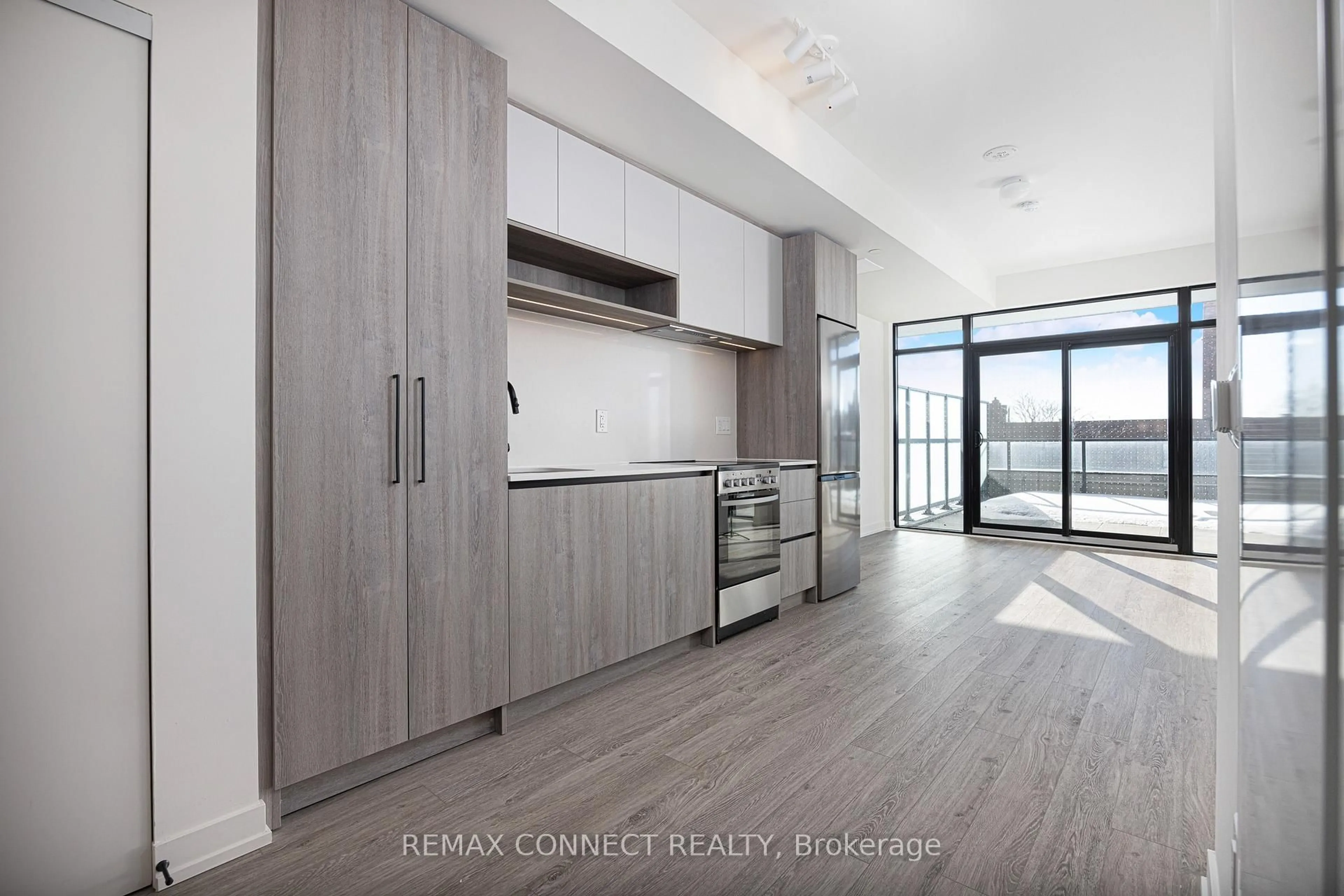 Open concept kitchen, unknown for 181 Sterling Rd #303, Toronto Ontario M6R 2B2