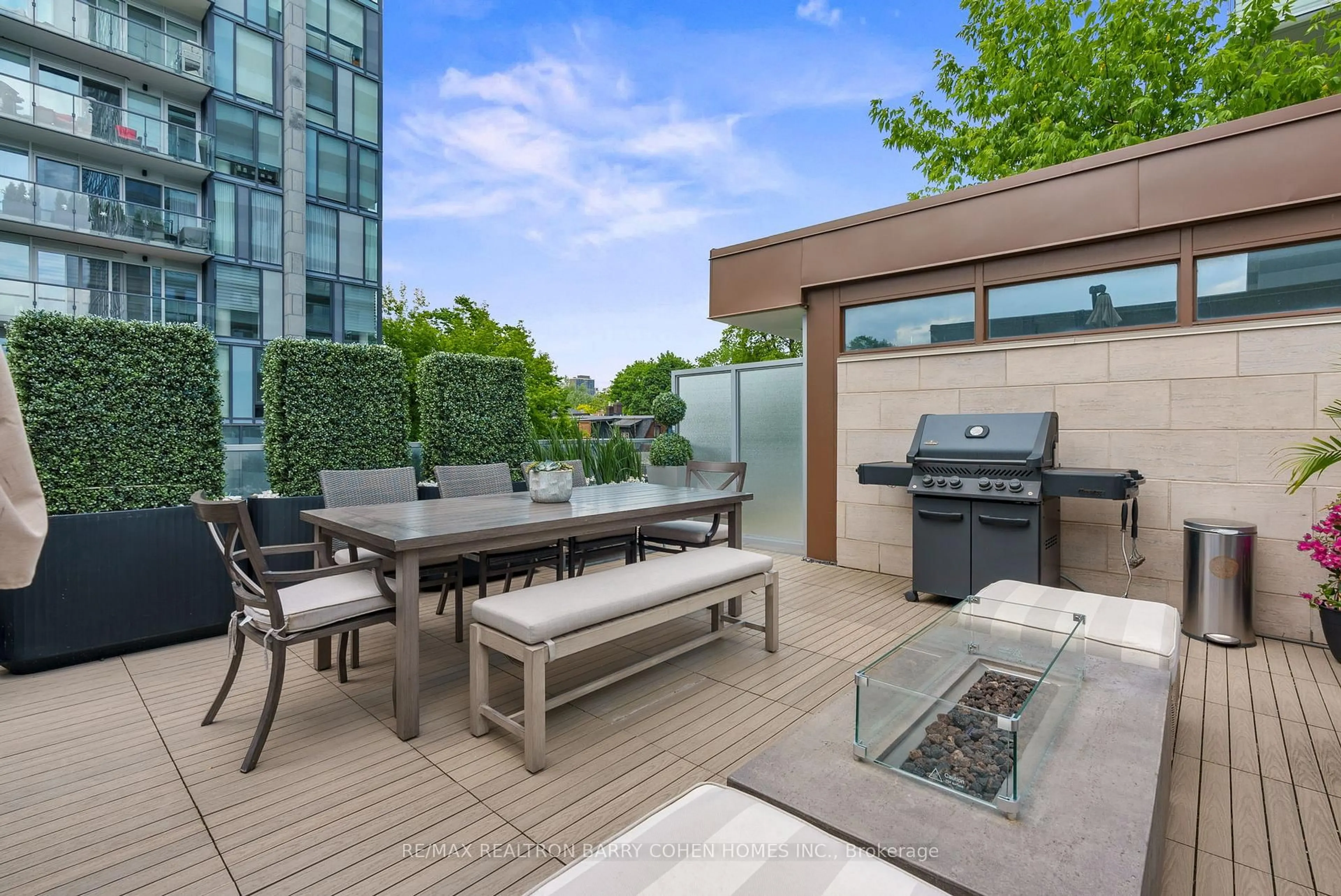 Patio, unknown for 133 Pears Ave, Toronto Ontario M5R 1T3