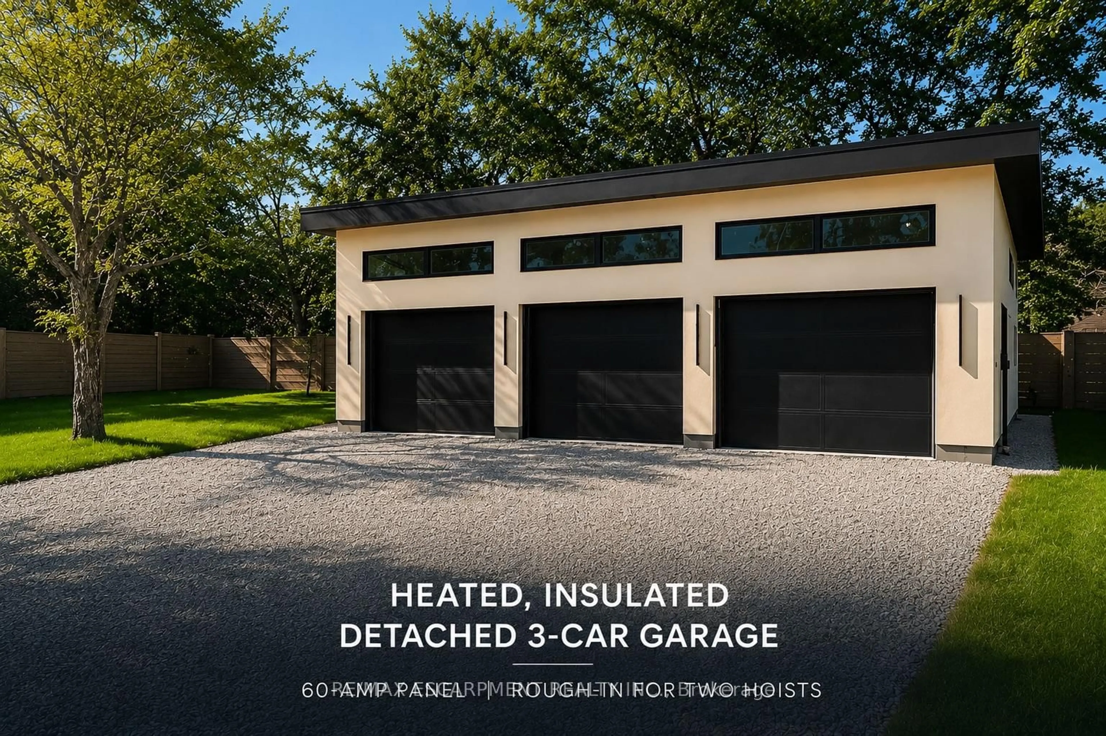 Indoor garage for 28 Dunsmore Gdns, Toronto Ontario M3H 3M2