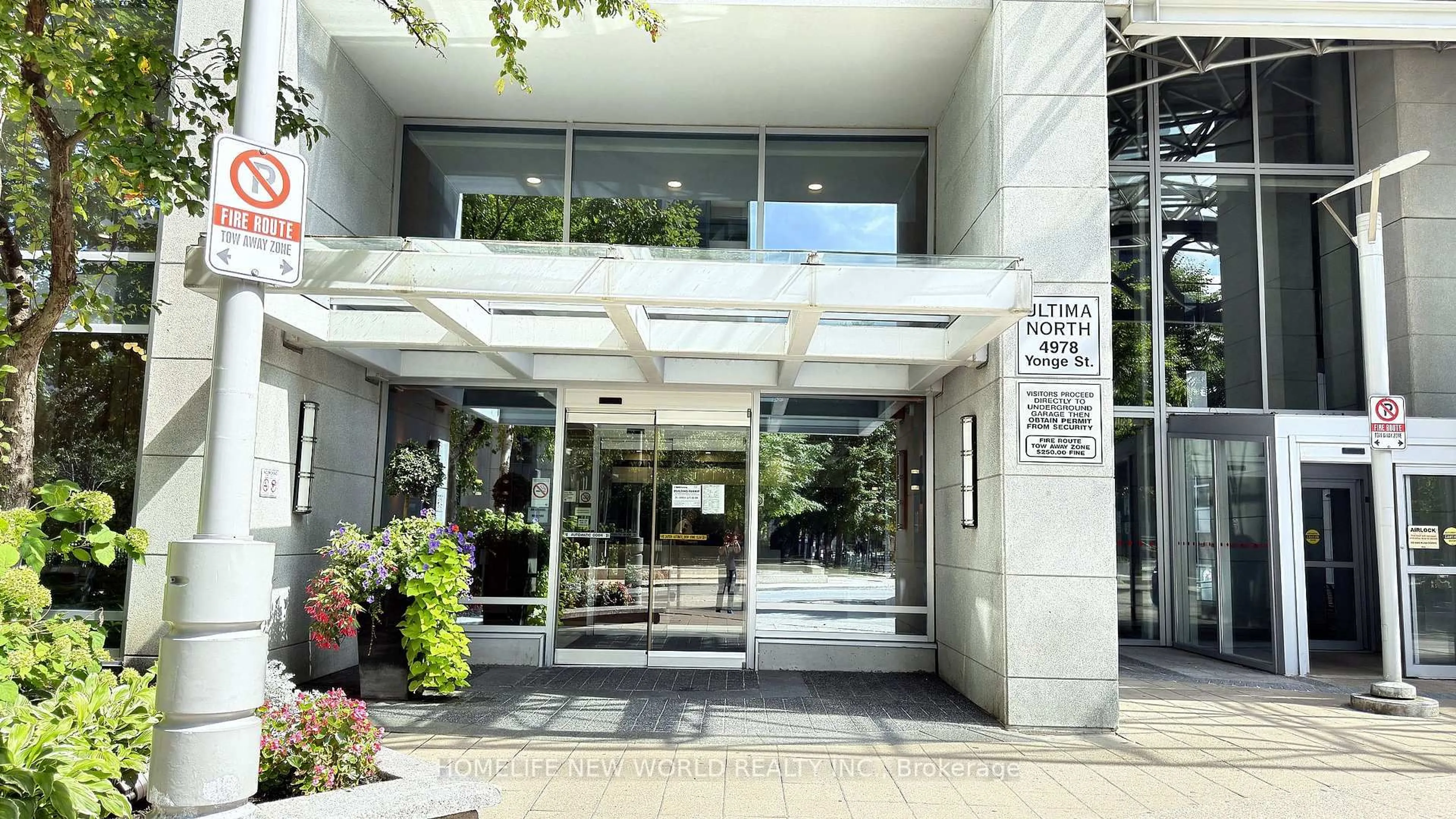 Lobby for 4978 Yonge St #1209, Toronto Ontario M2N 7G8