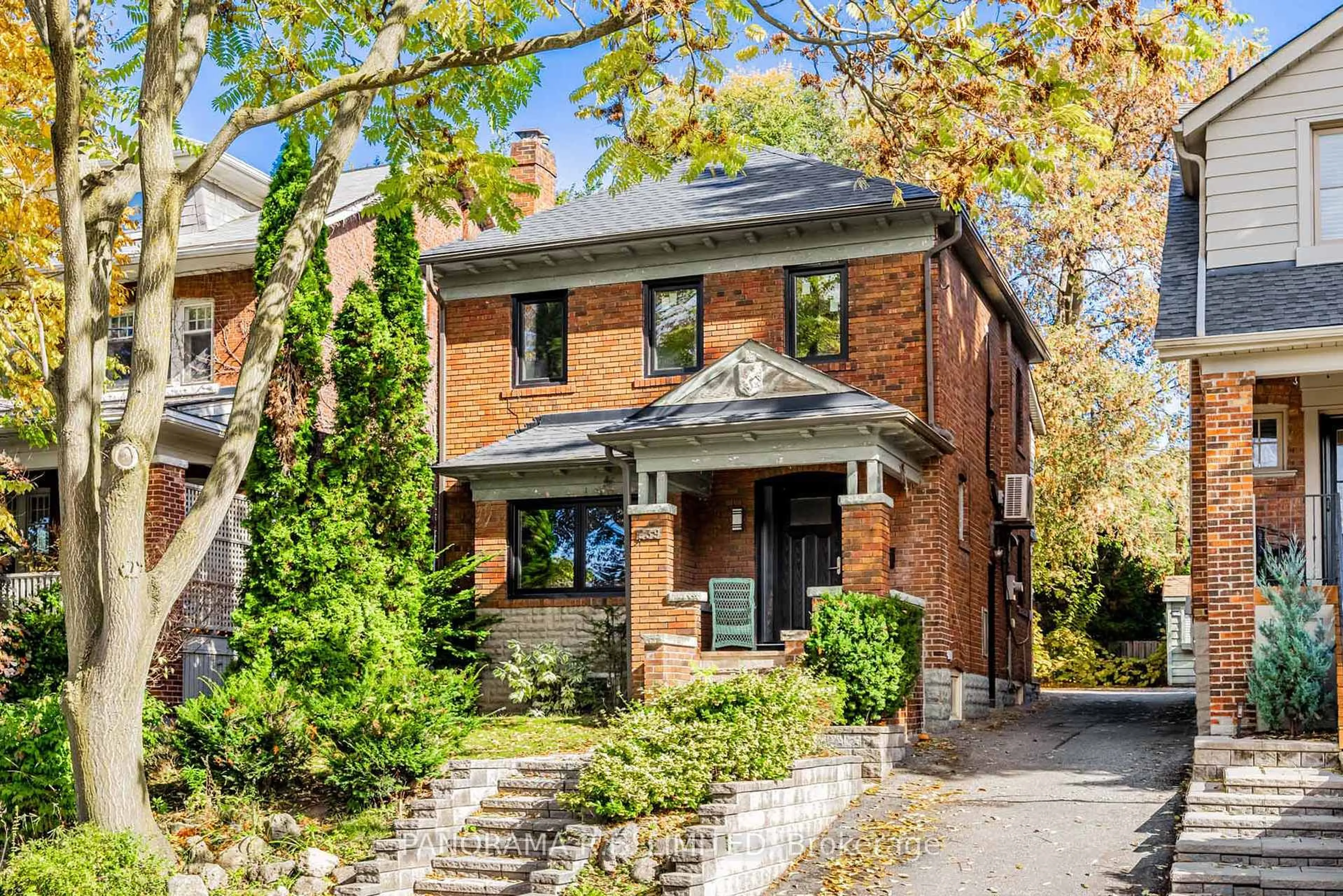 Home with brick exterior material, street for 239 Winona Dr, Toronto Ontario M6C 3S5