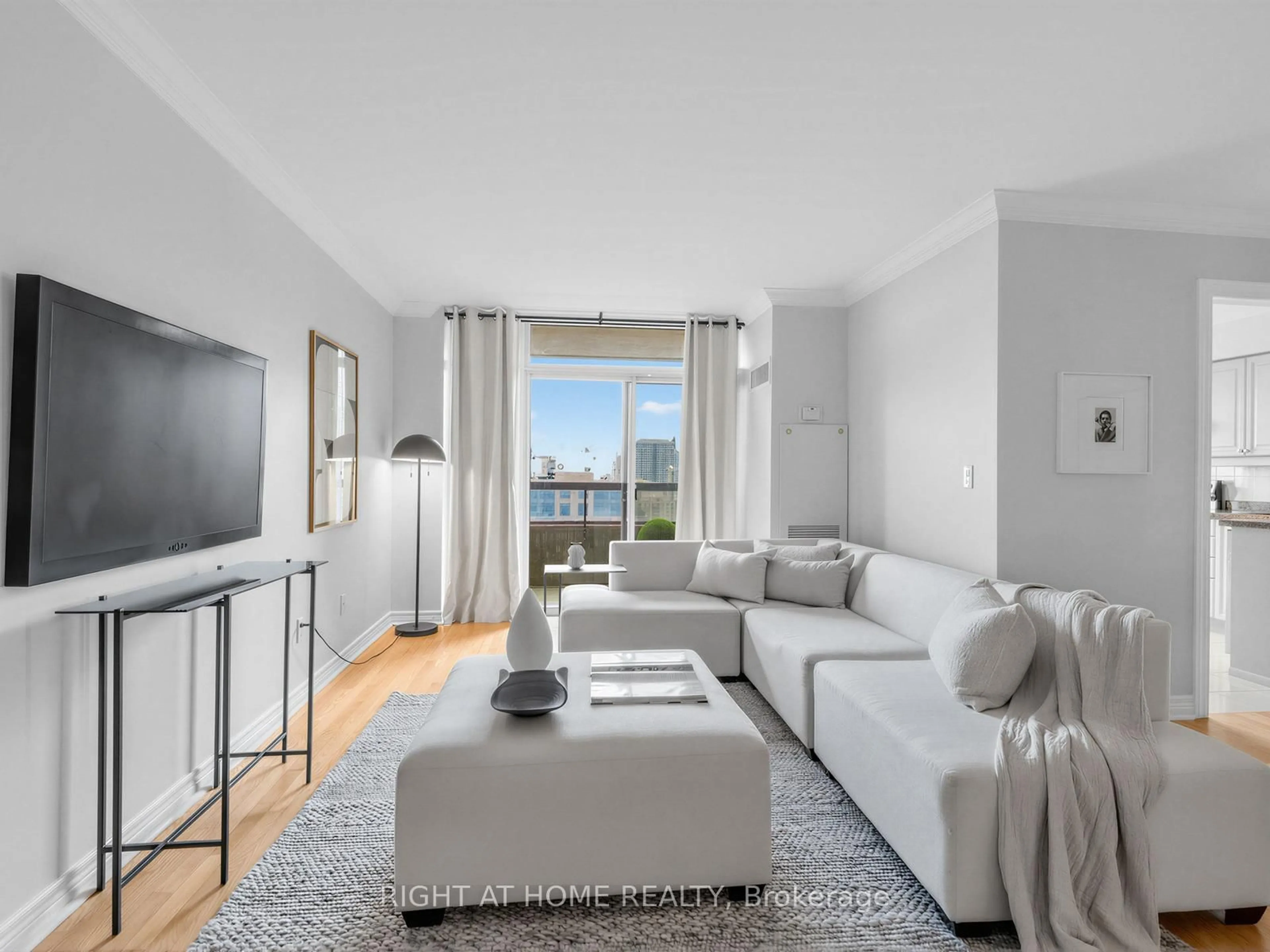 Living room with furniture, unknown for 18 Sommerset Way #2206, Toronto Ontario M2N 6X5