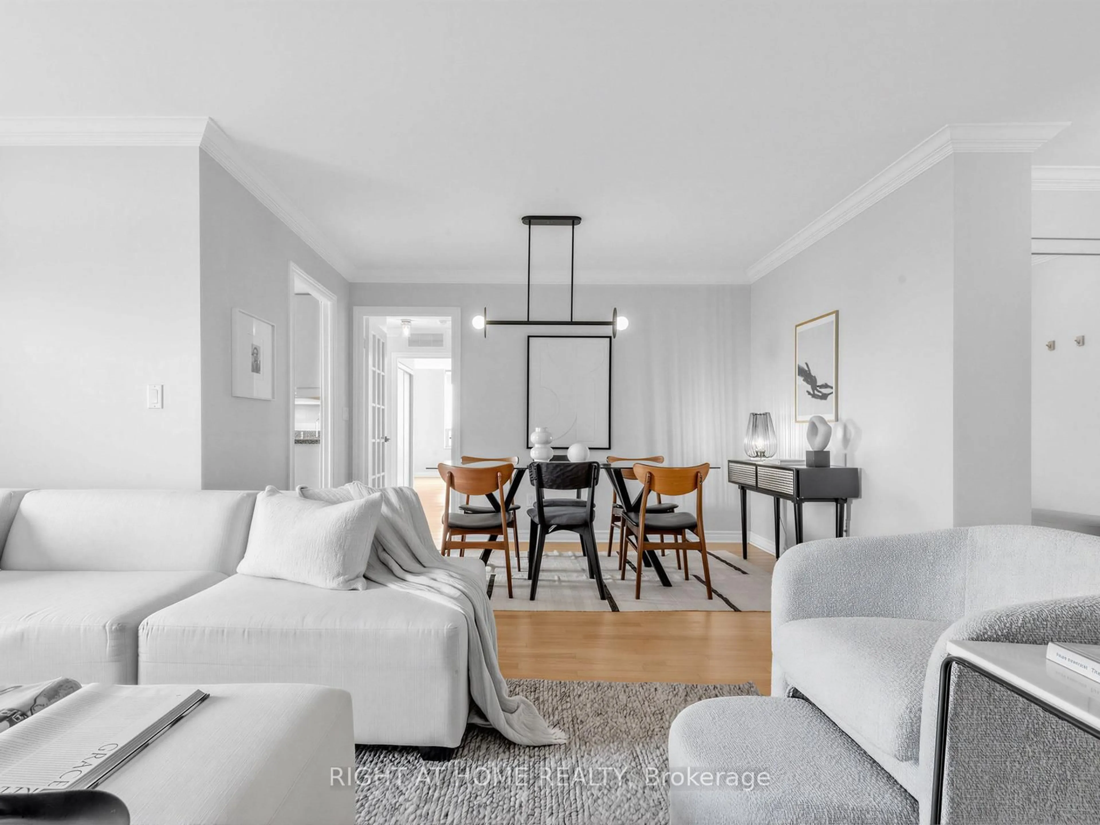 Living room with furniture, unknown for 18 Sommerset Way #2206, Toronto Ontario M2N 6X5