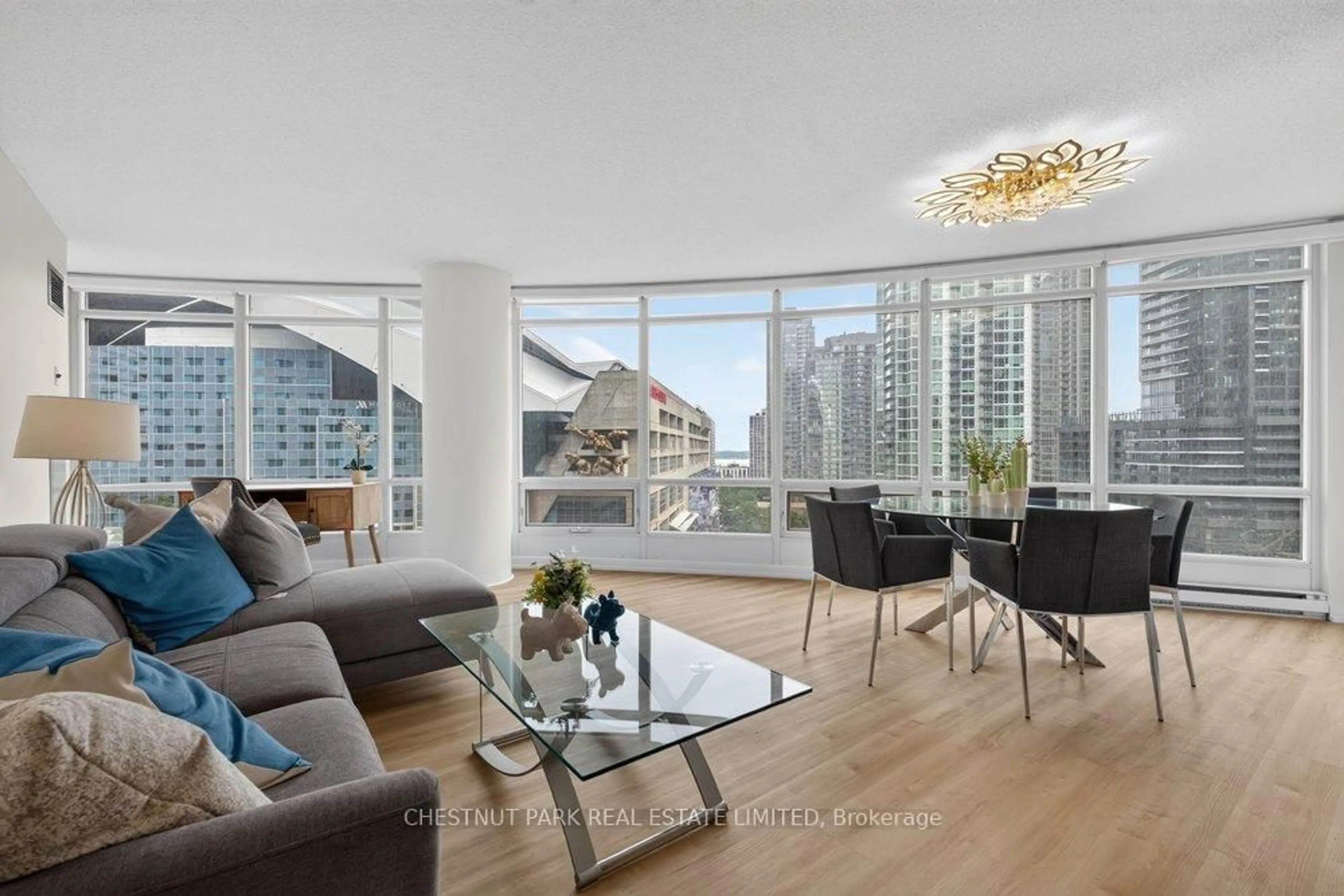 Living room with furniture, unknown for 361 Front St #1105, Toronto Ontario M5V 3R5
