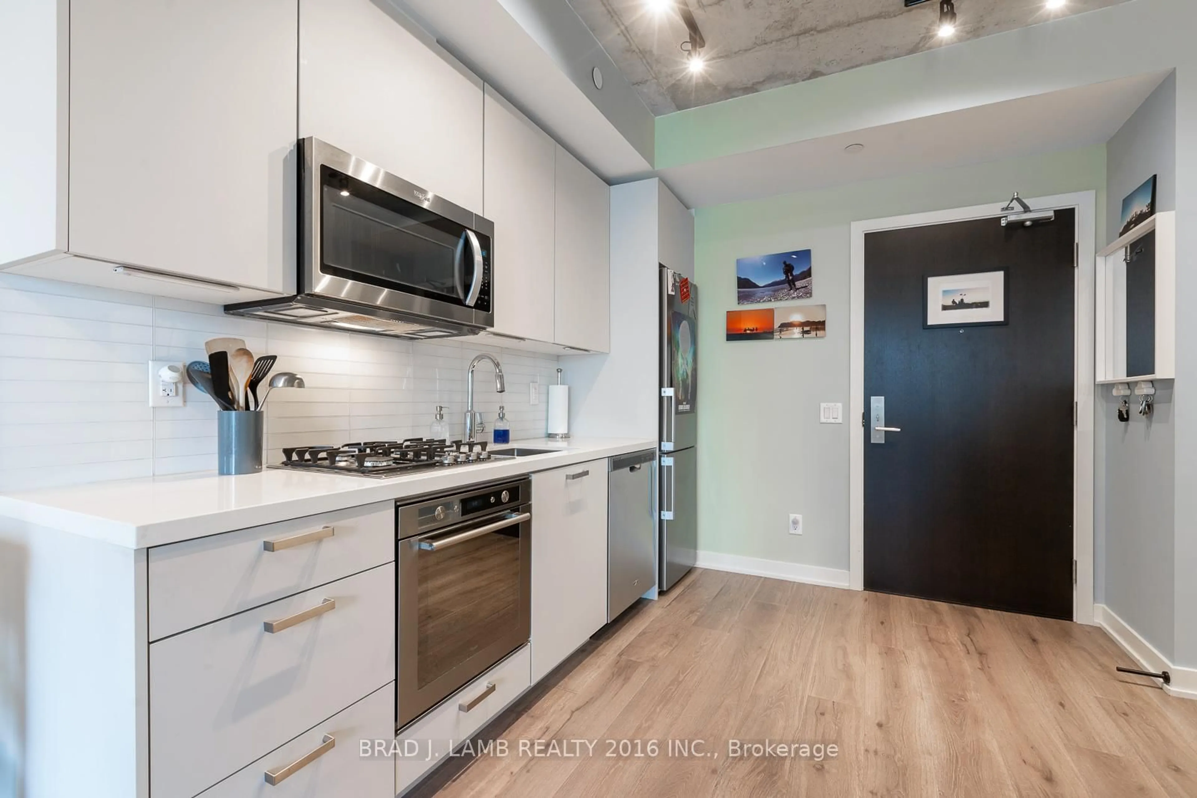 Open concept kitchen, unknown for 55 Ontario St #607, Toronto Ontario M5A 0T8