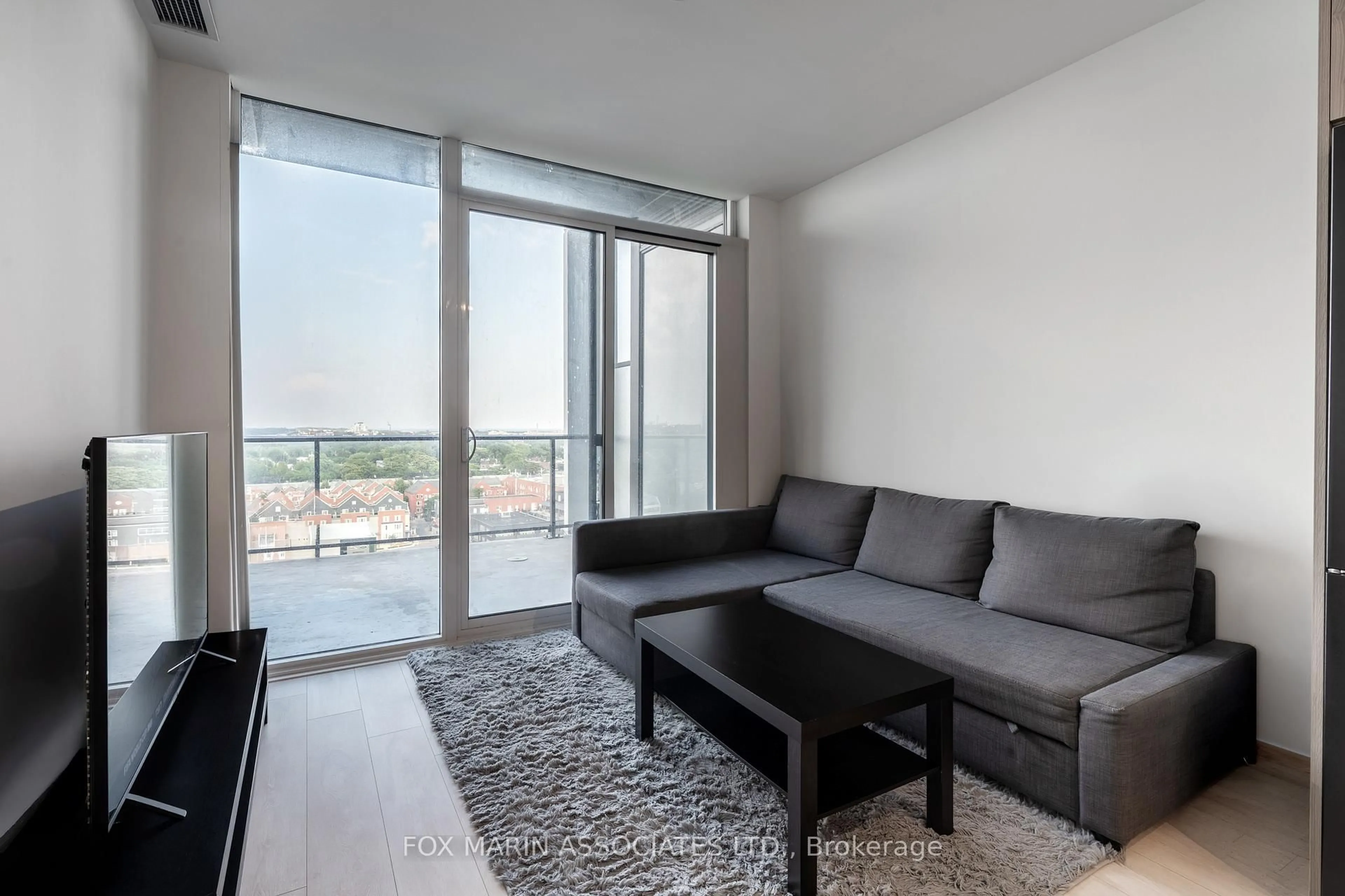Living room with furniture, unknown for 5 Defries St #1104, Toronto Ontario M5A 0W7