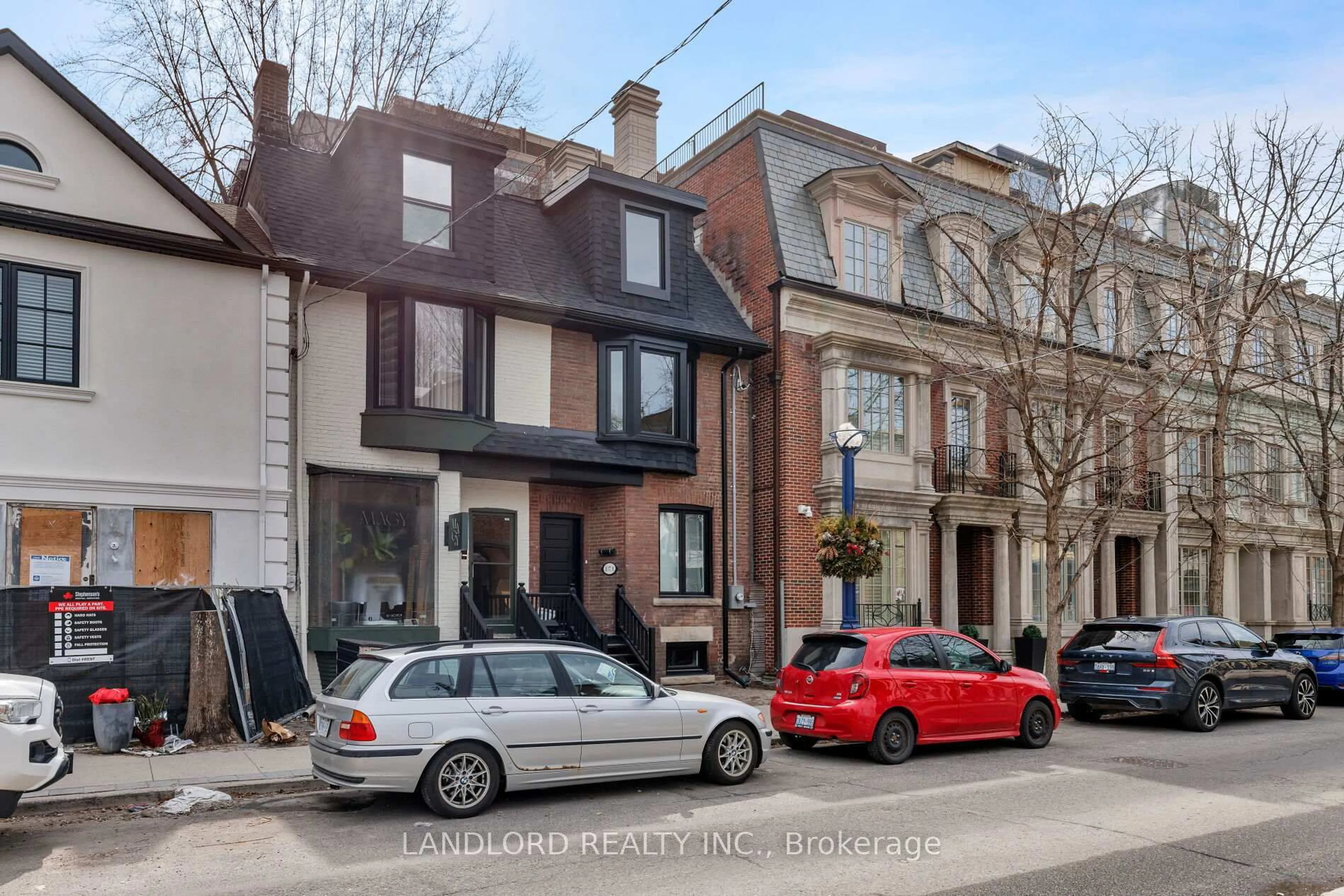 Home with brick exterior material, street for 107A Scollard St, Toronto Ontario M5R 1G4