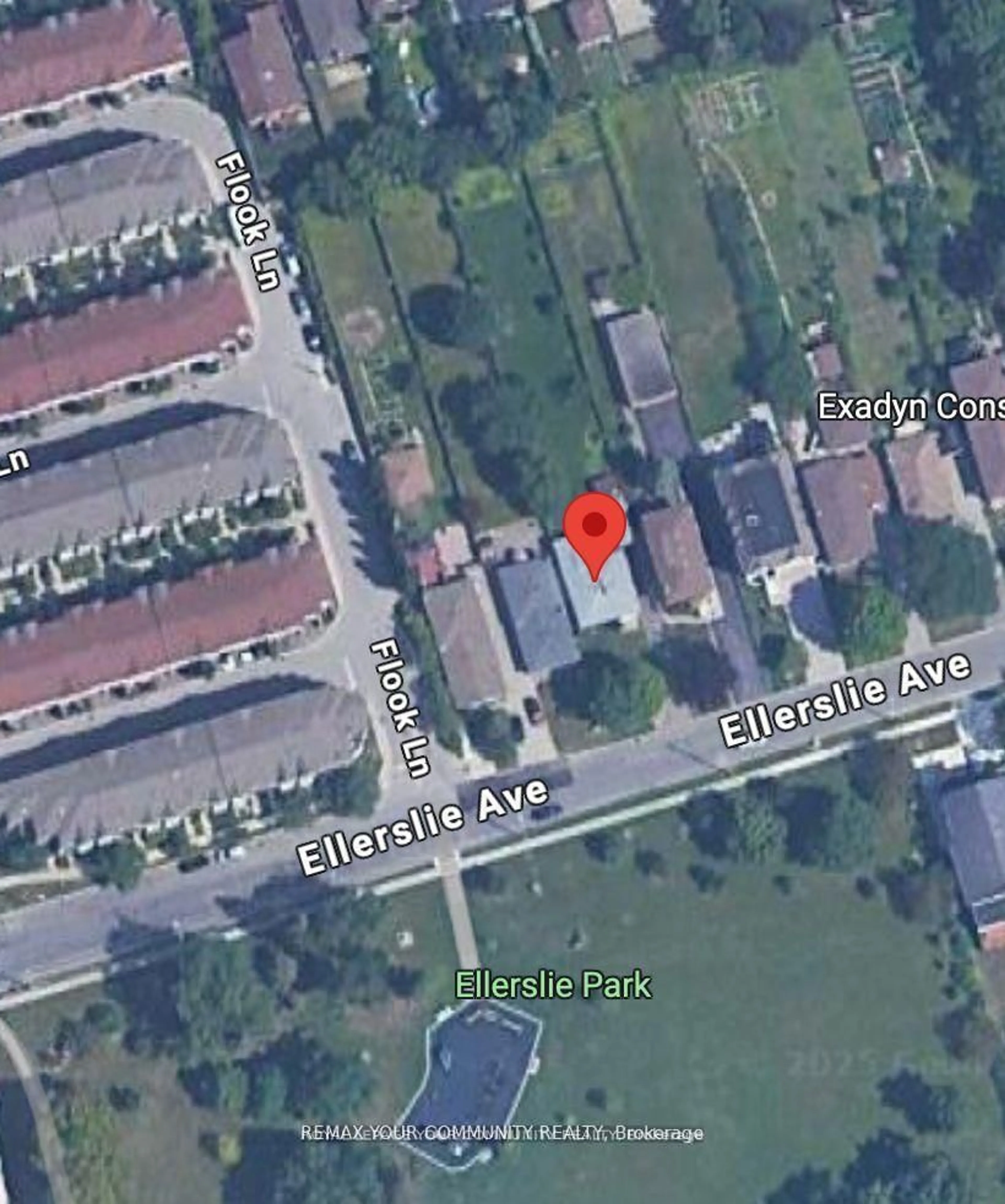 Picture of a map for 480 Ellerslie Ave, Toronto Ontario M2R 1C4