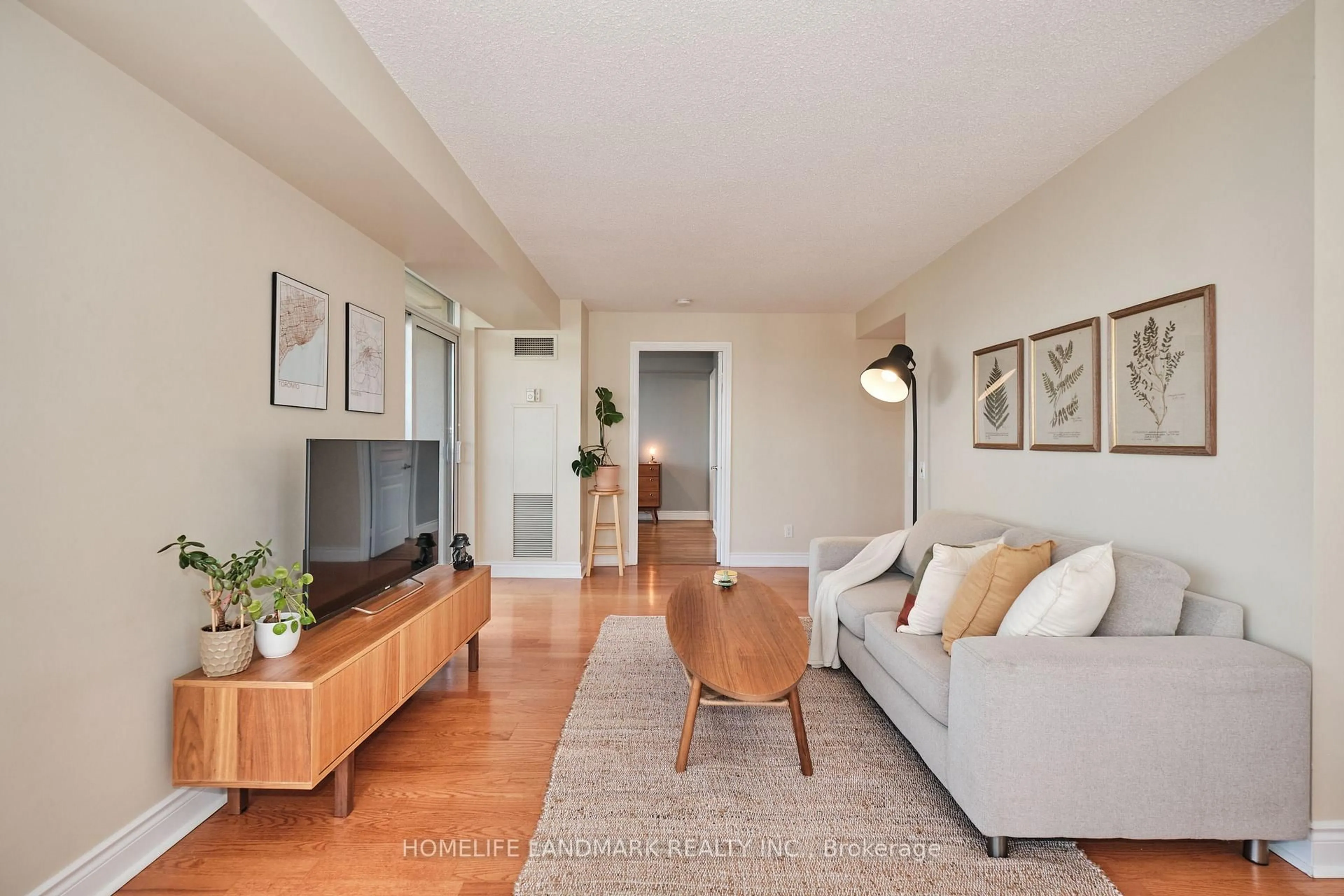 Living room with furniture, unknown for 15 Northtown Way #2119, Toronto Ontario M2N 7A2
