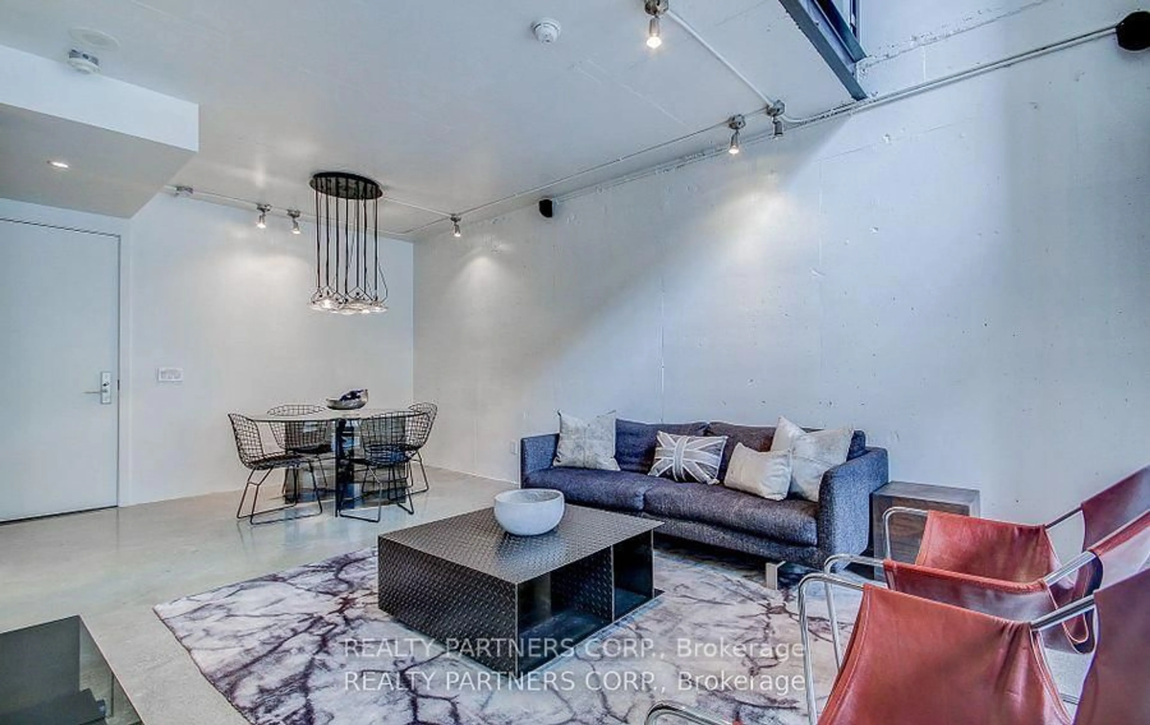 Living room with furniture, unknown for 38 The Esplanade Ave #419, Toronto Ontario M5E 1A5