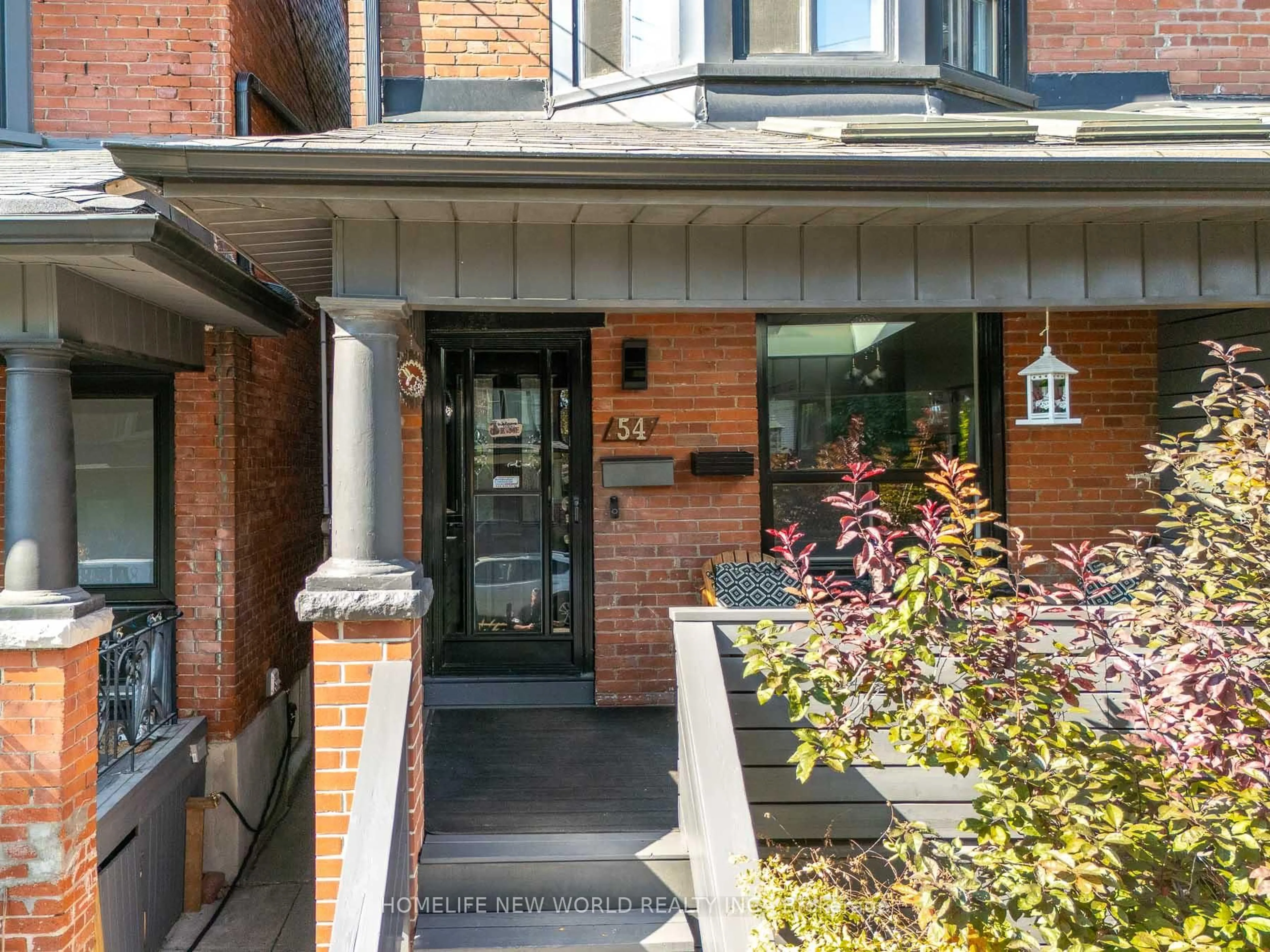 Home with brick exterior material, street for 54 Marchmount Rd, Toronto Ontario M6G 2A9