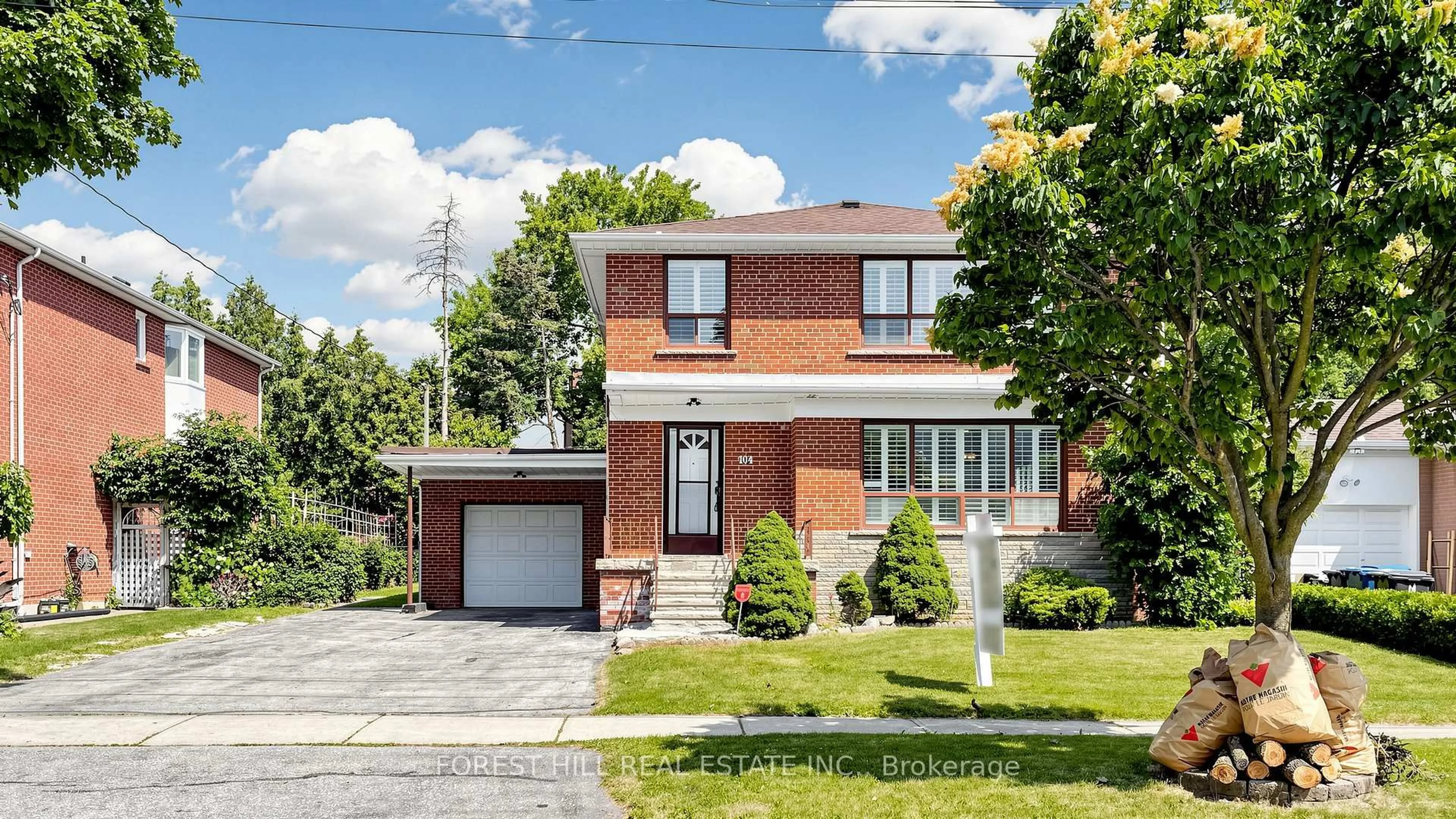 Home with brick exterior material, street for 104 Otonabee Ave, Toronto Ontario M2M 2S8