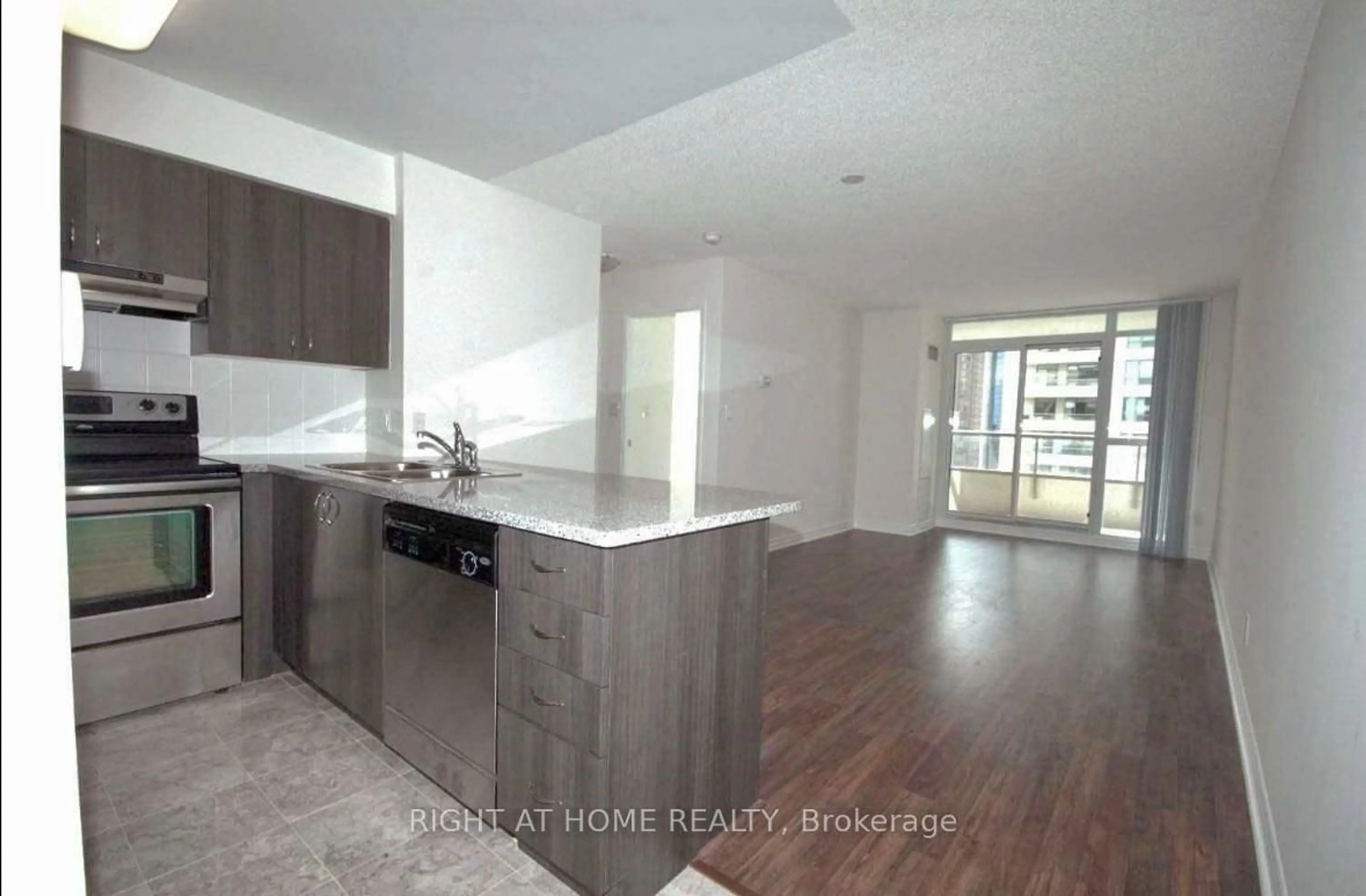 Open concept kitchen, unknown for 35 Hollywood Ave #1116, Toronto Ontario M2N 0A9