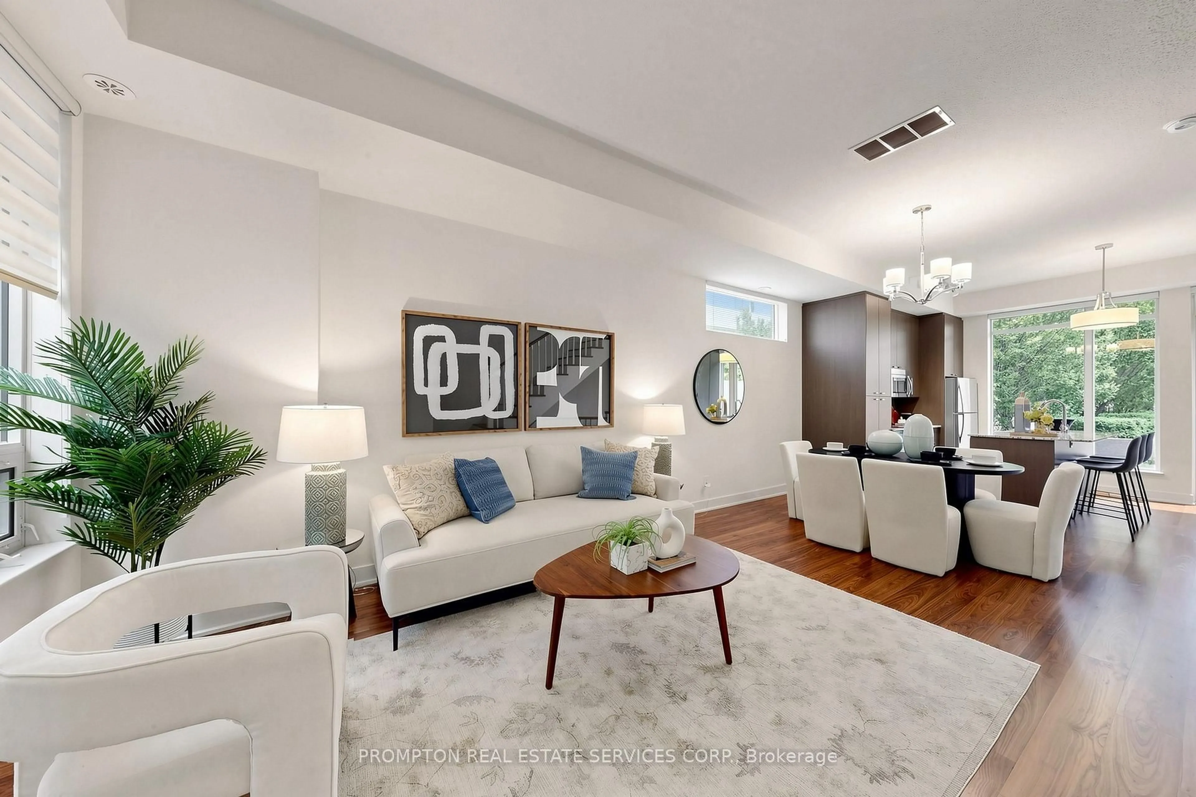 Living room with furniture, unknown for 88 Sheppard Ave #Th17, Toronto Ontario M2N 0G9