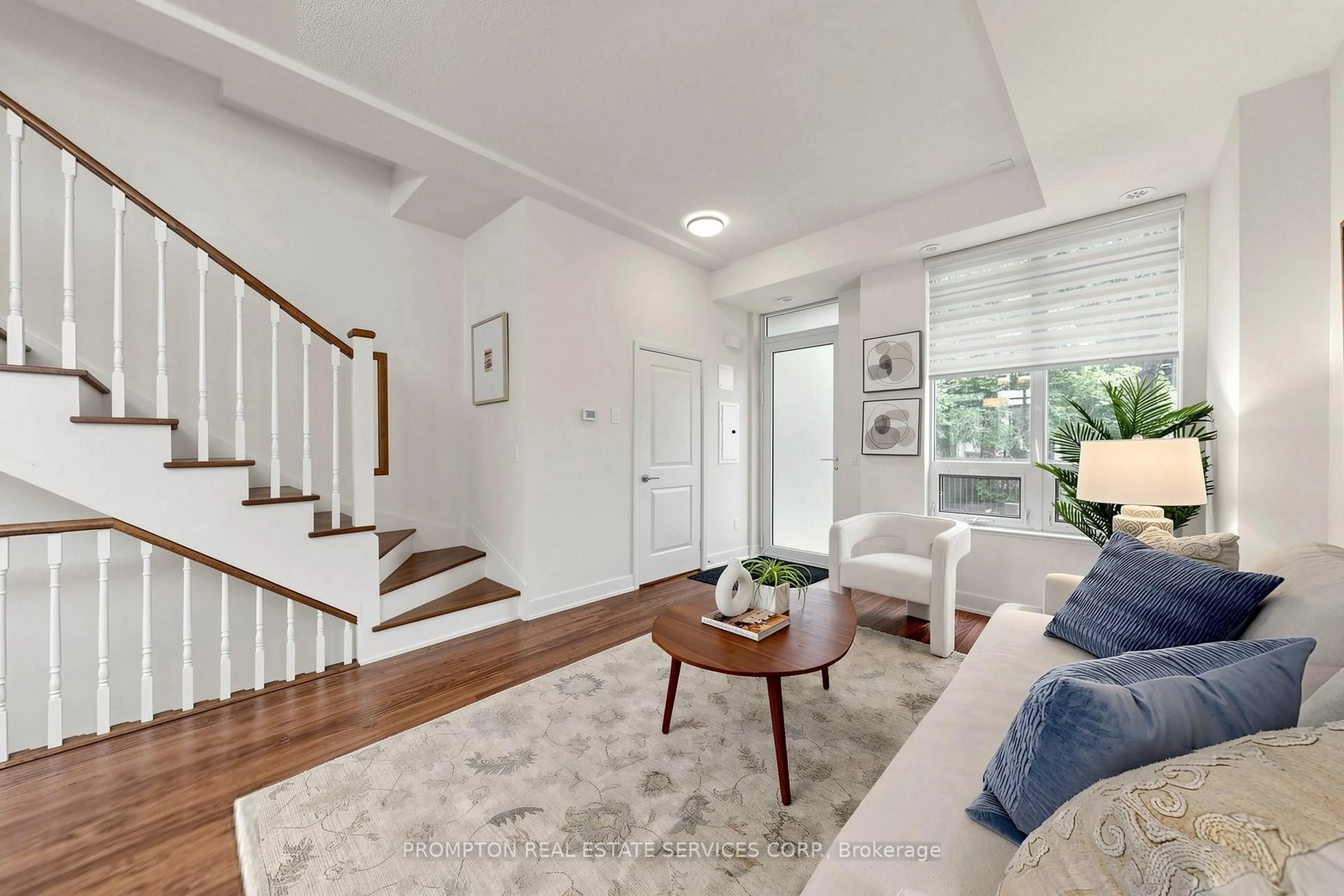 Living room with furniture, unknown for 88 Sheppard Ave #Th17, Toronto Ontario M2N 0G9