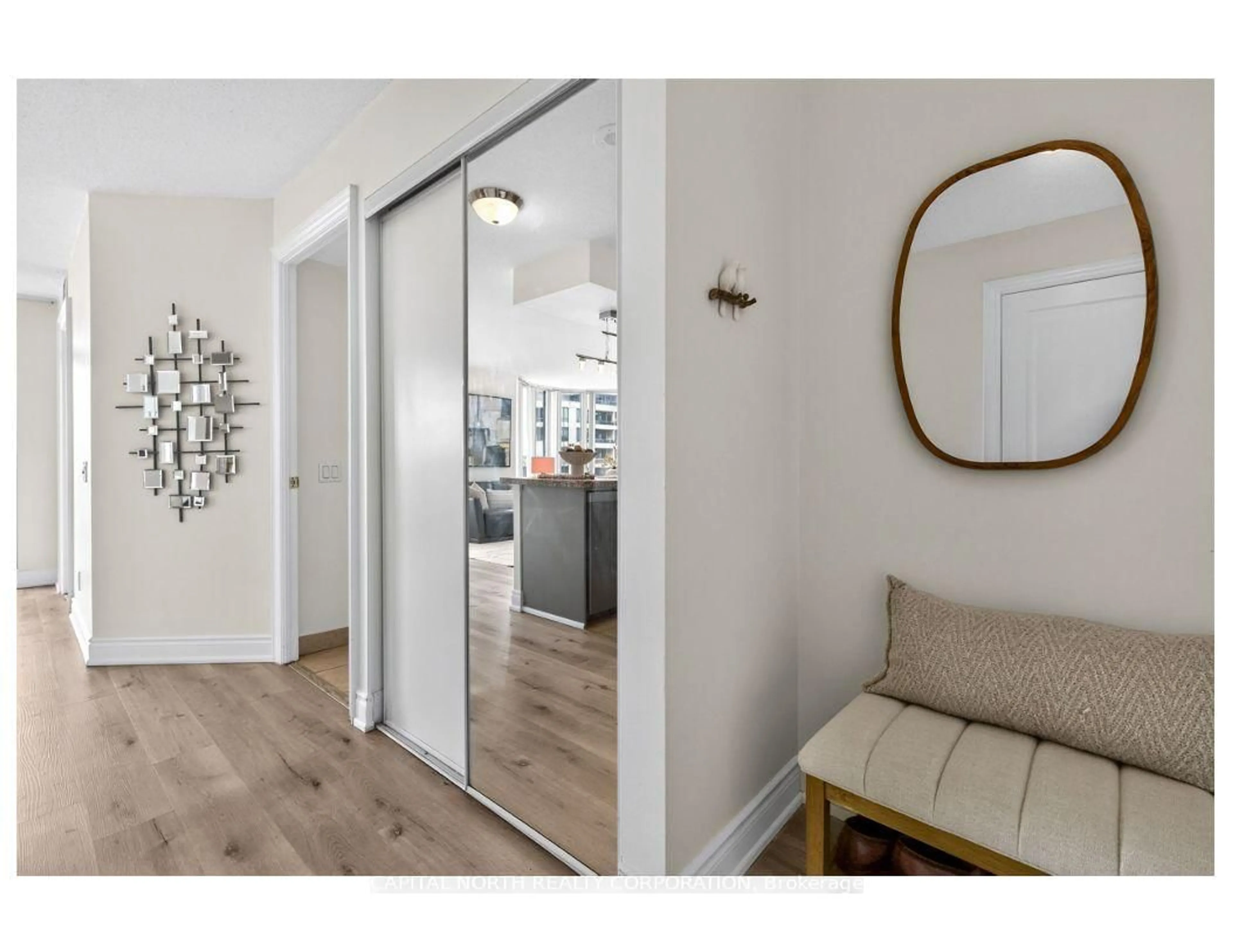 Indoor entryway for 10 Northtown Way #2205, Toronto Ontario M2N 7L4