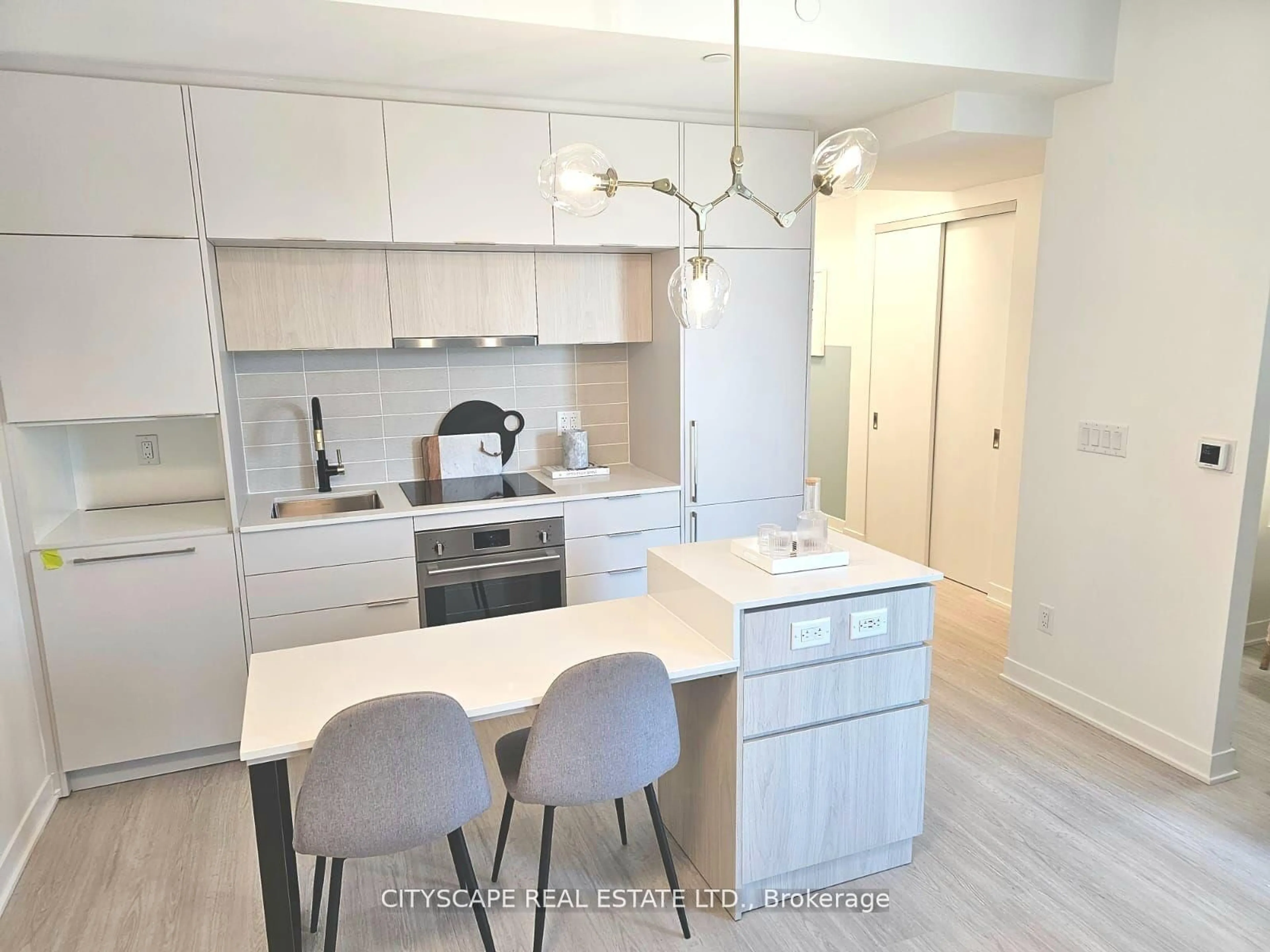 Open concept kitchen, unknown for 185 Alberta Ave #506, Toronto Ontario M6C 0A5