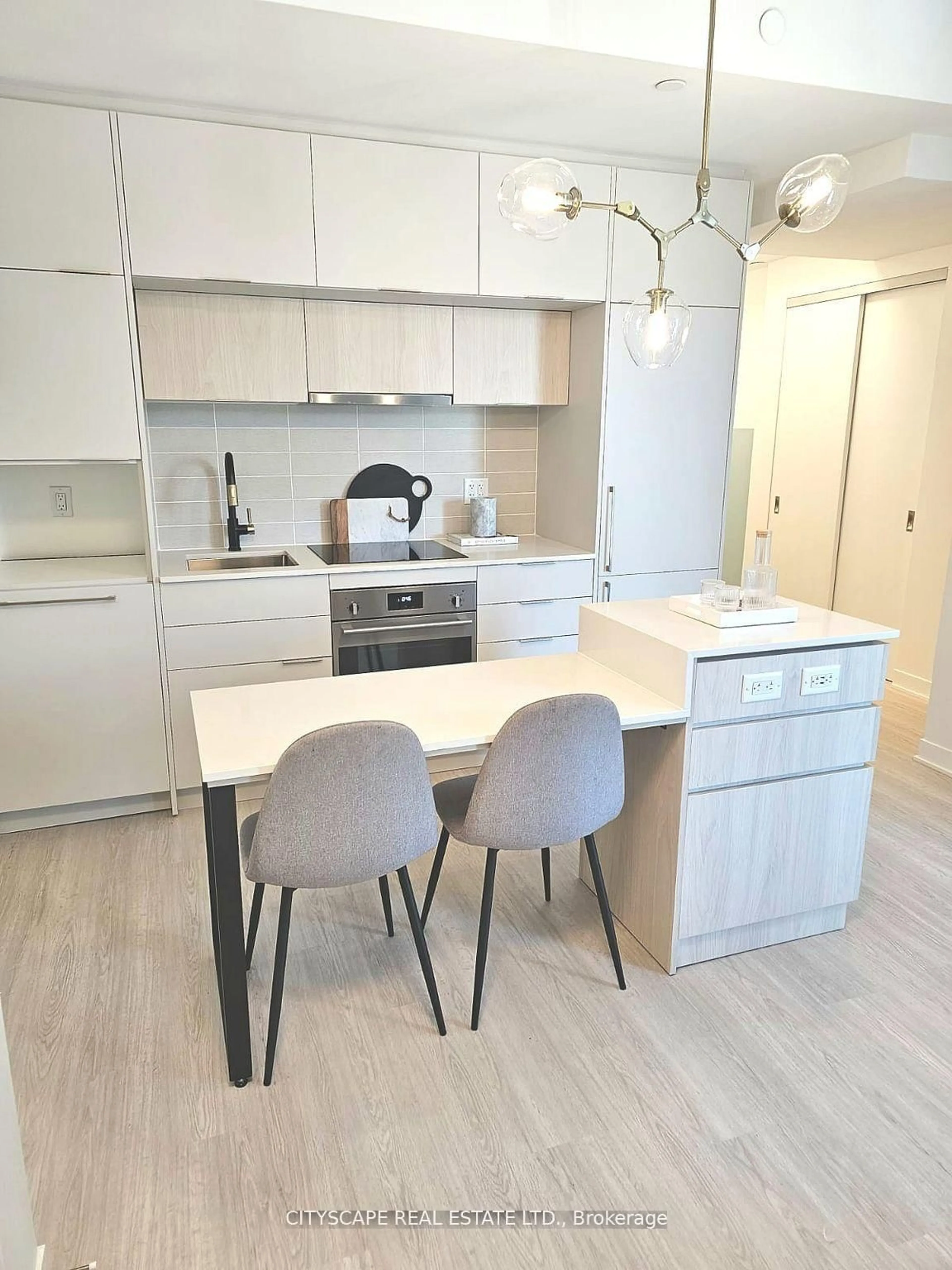 Contemporary kitchen, unknown for 185 Alberta Ave #506, Toronto Ontario M6C 0A5
