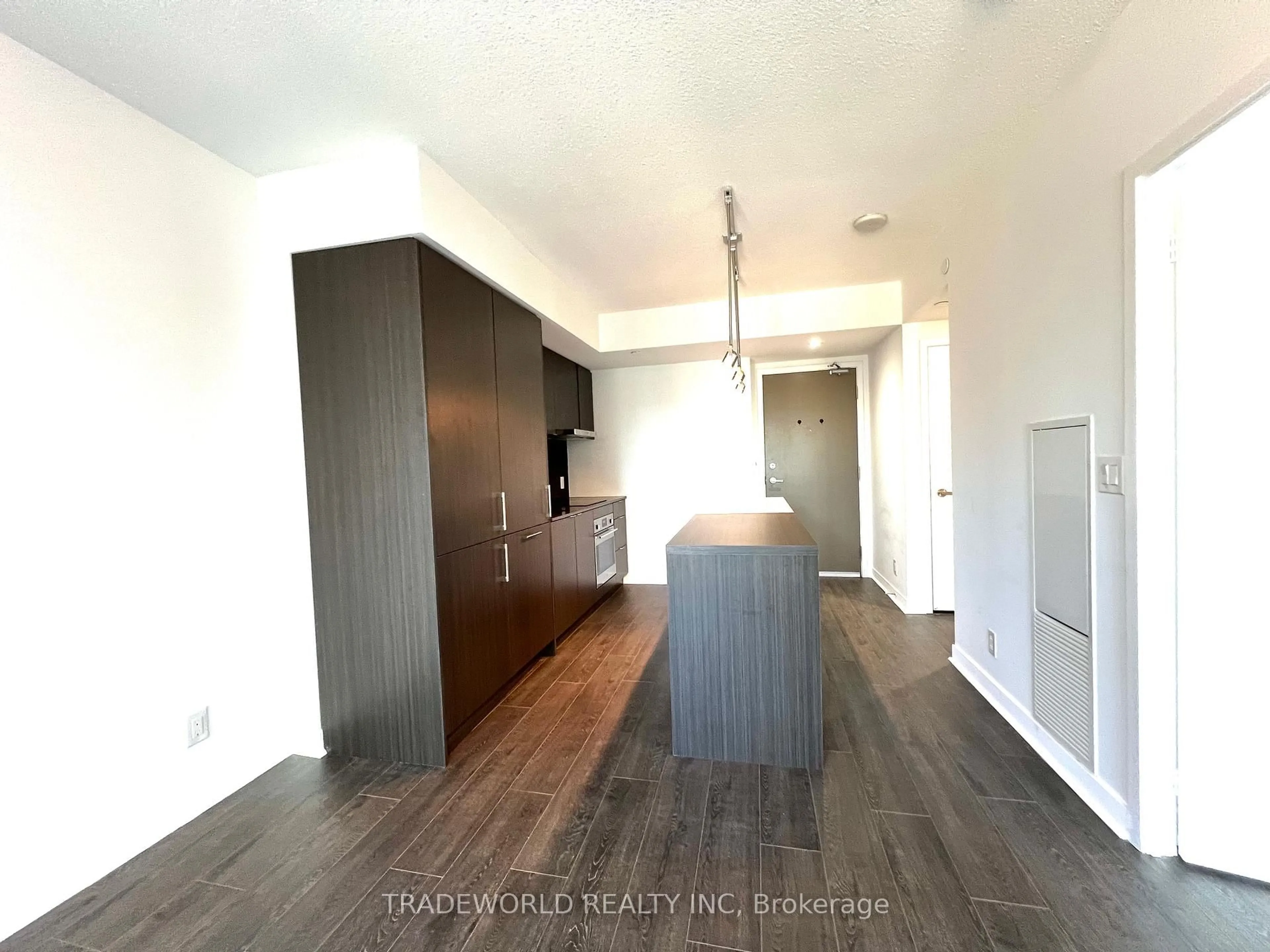 Open concept kitchen, wood/laminate floor for 100 Harbour St #4203, Toronto Ontario M5J 0B5