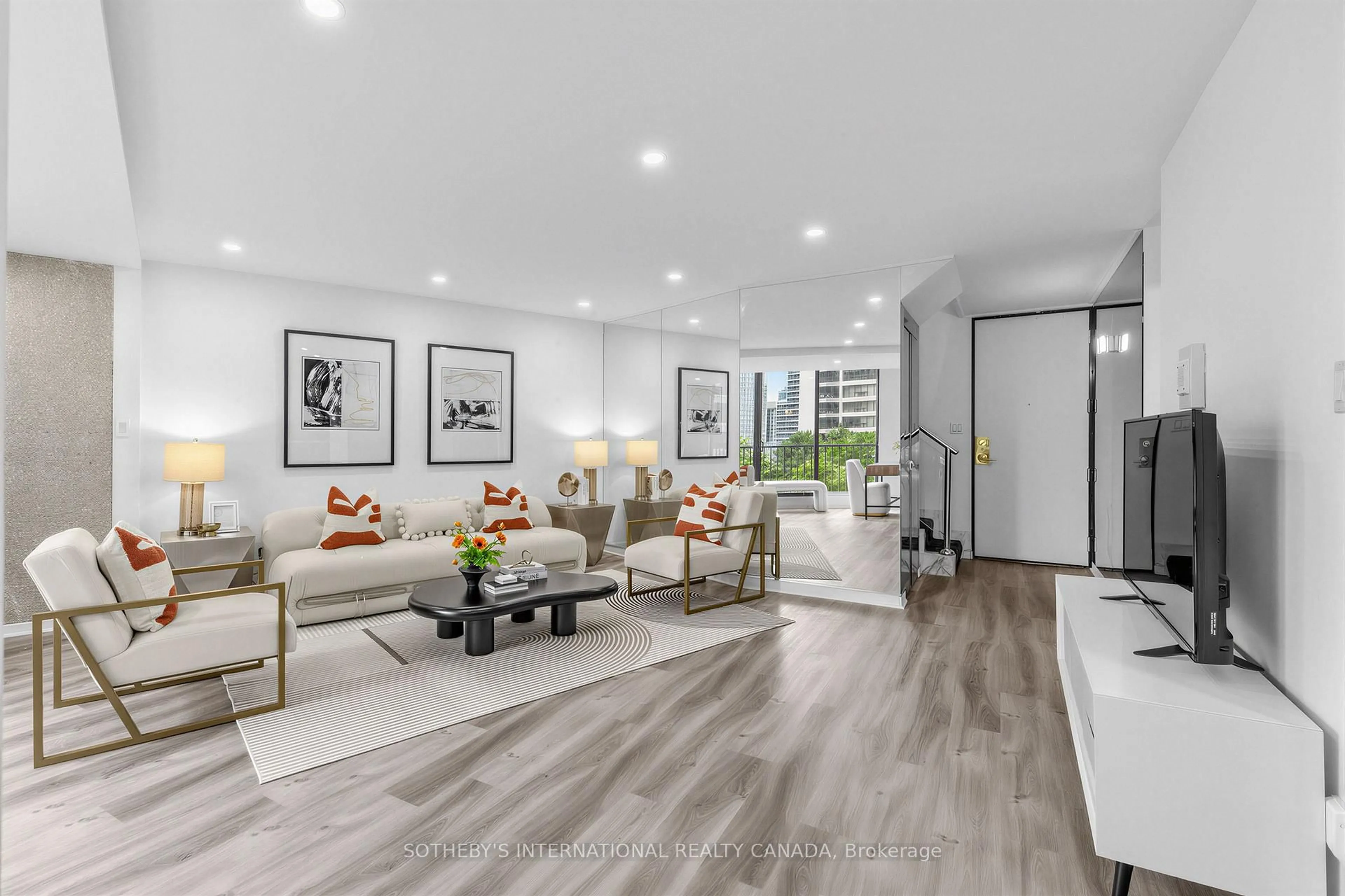 Living room with furniture, unknown for 33 Harbour Sq #1008, Toronto Ontario M5J 2G2