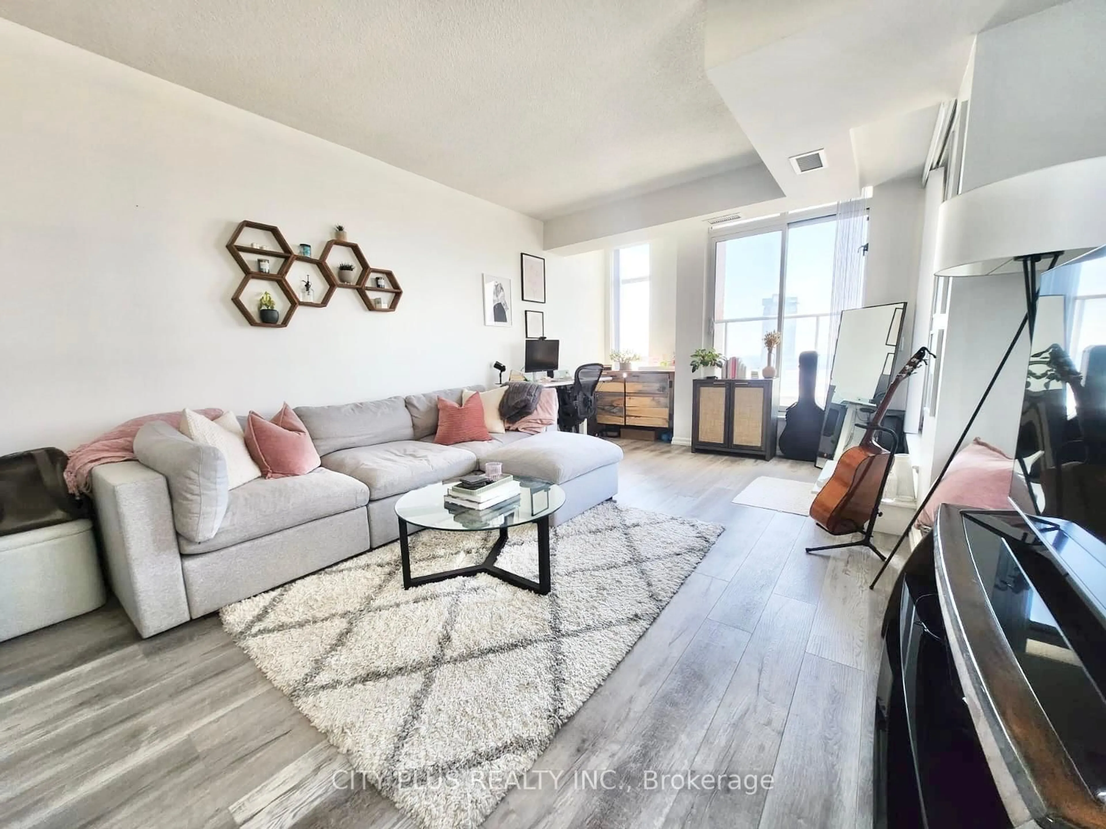 Living room with furniture, unknown for 75 East Liberty St #1106, Toronto Ontario M6K 3R3