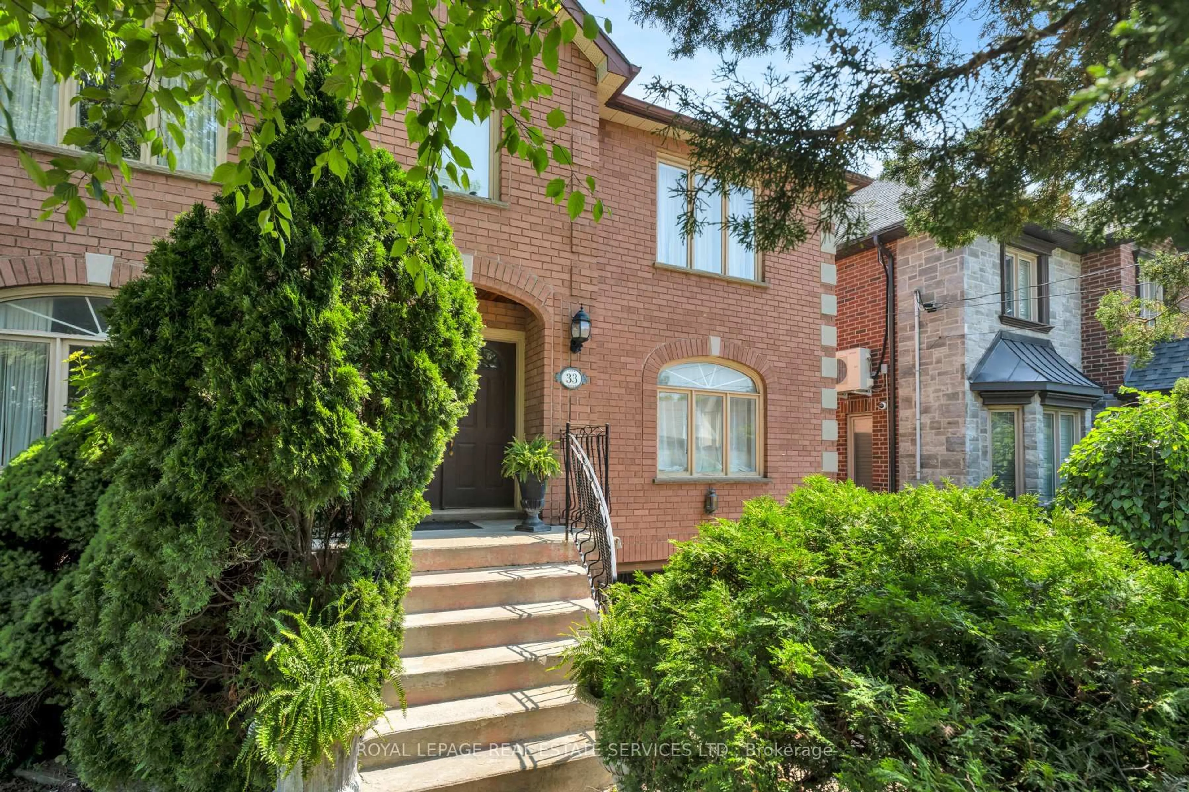 Home with brick exterior material, street for 33 Lynnhaven Rd, Toronto Ontario M6A 2K7