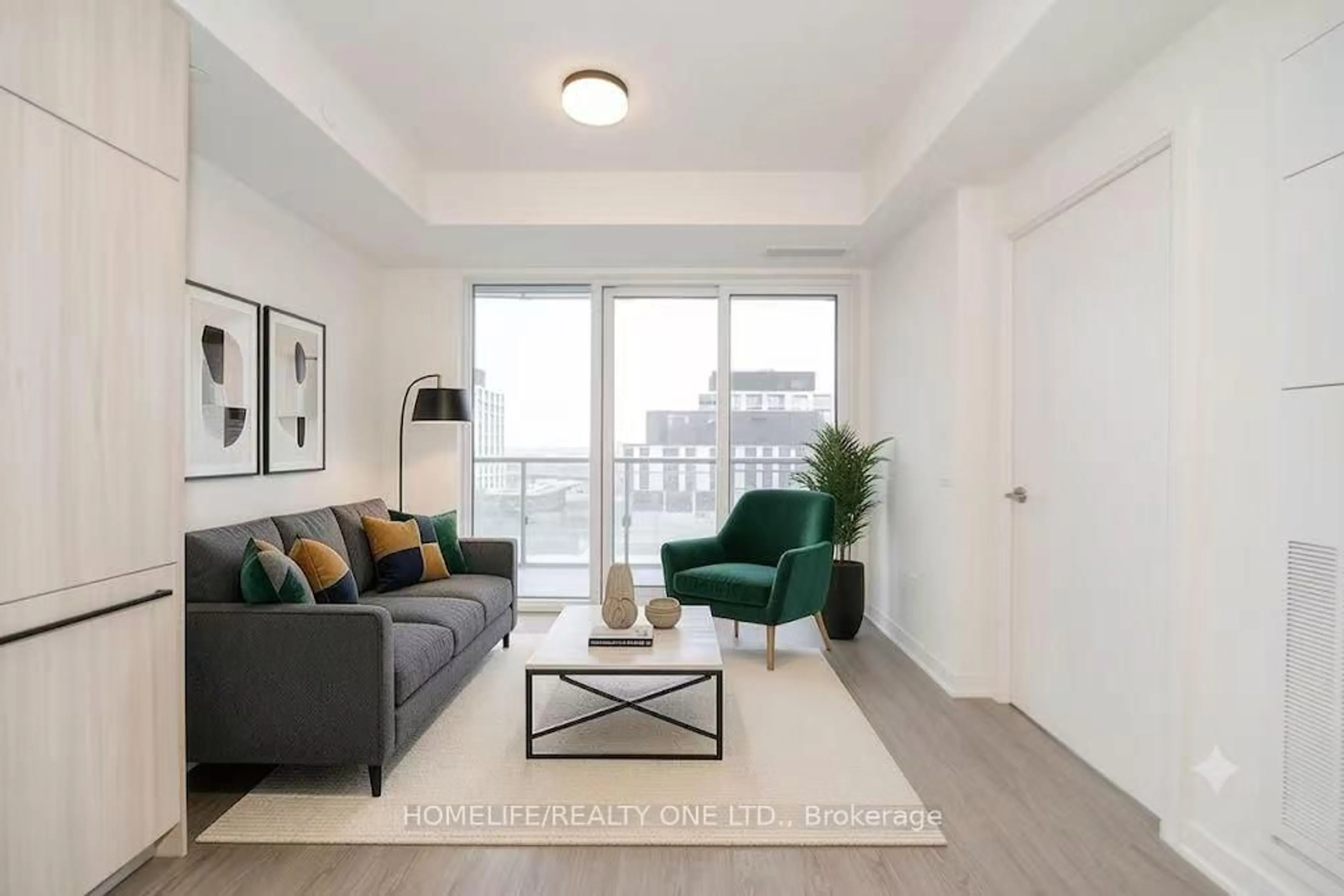 Living room with furniture, unknown for 425 Front St #1207, Toronto Ontario M5A 1G9