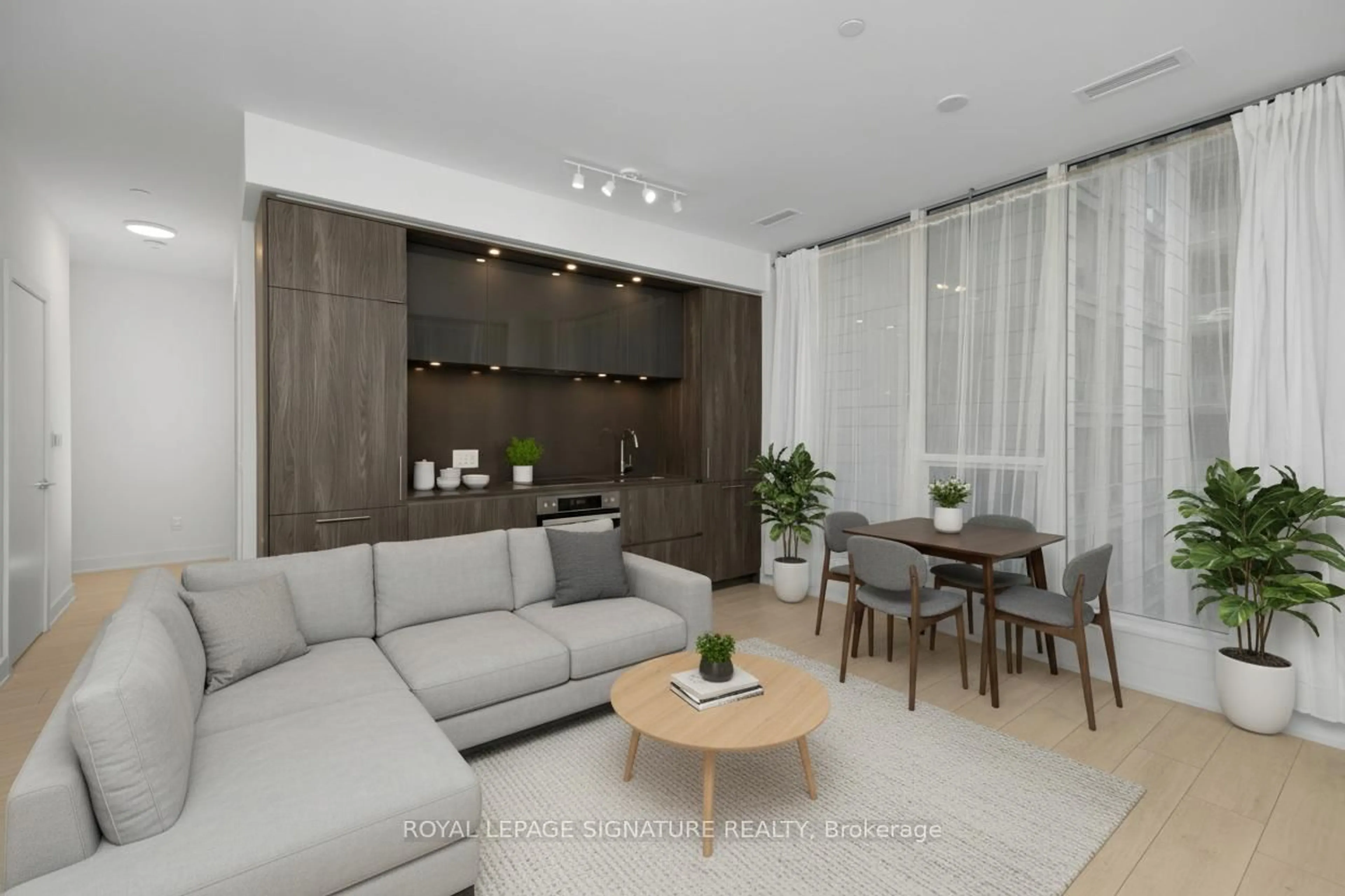 Living room with furniture, unknown for 15 Mercer St #525, Toronto Ontario M5V 1H2