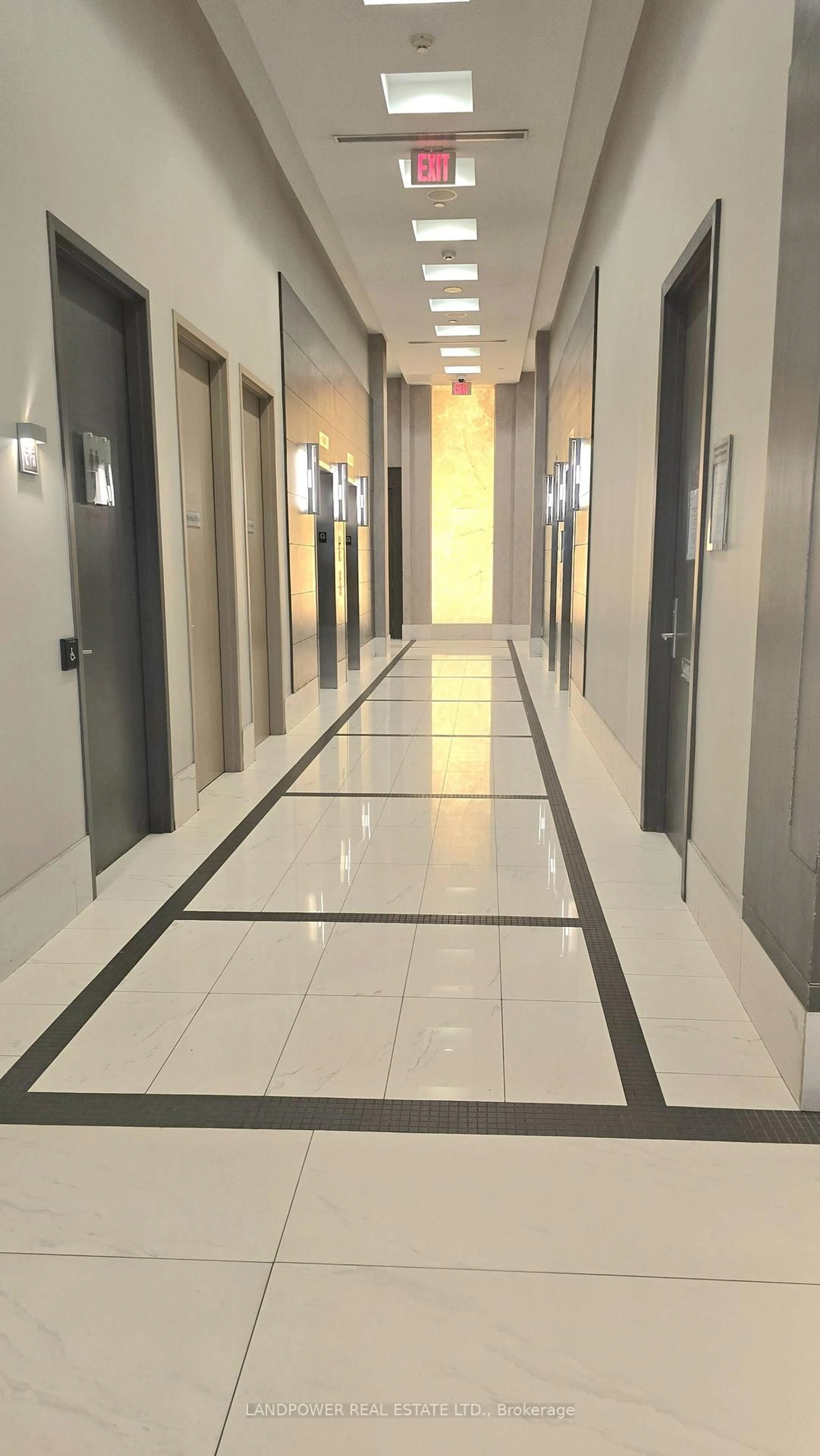 Indoor foyer for 181 Wynford Dr #1001, Toronto Ontario M3C 0C6