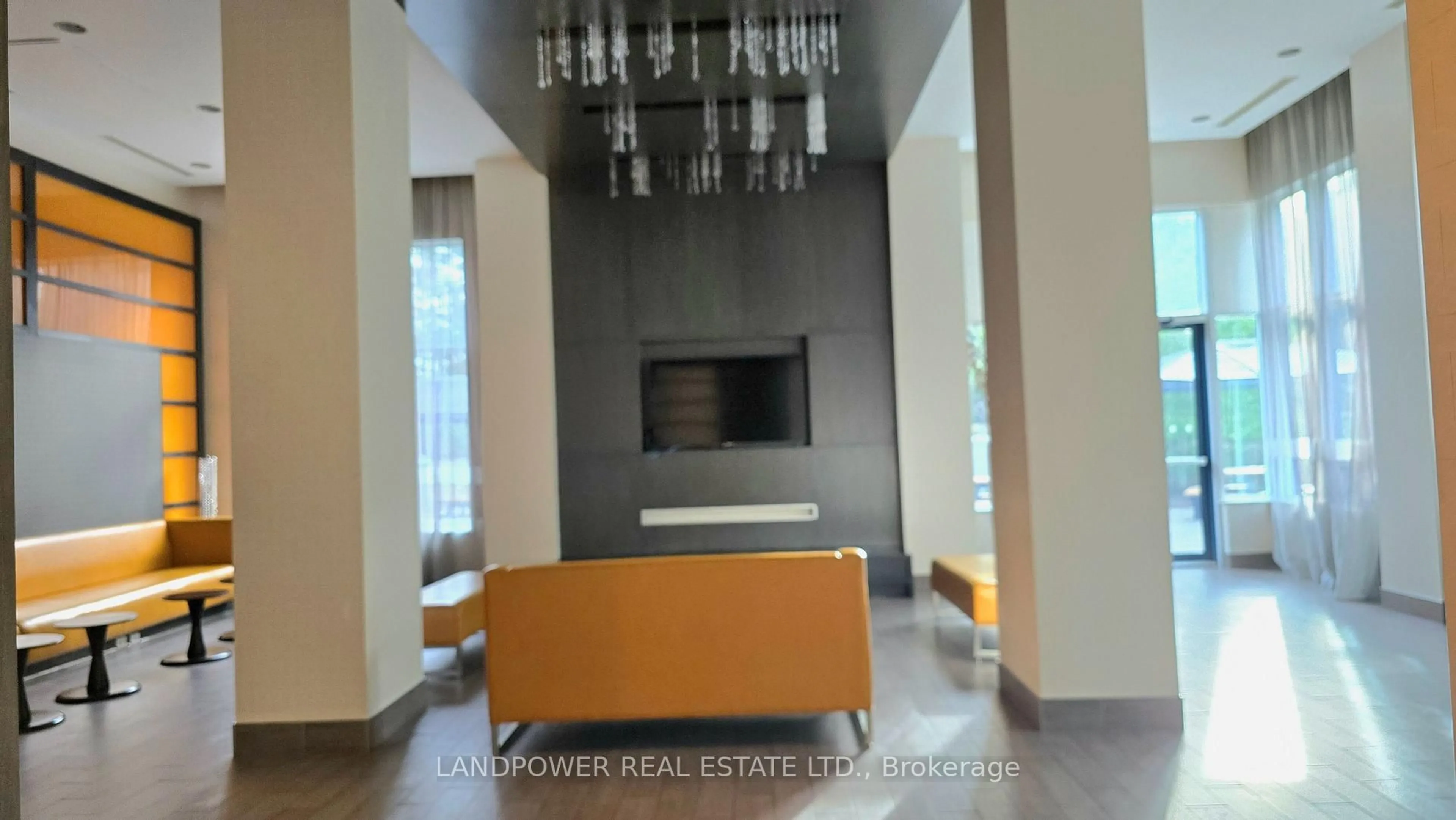 Indoor foyer for 181 Wynford Dr #1001, Toronto Ontario M3C 0C6