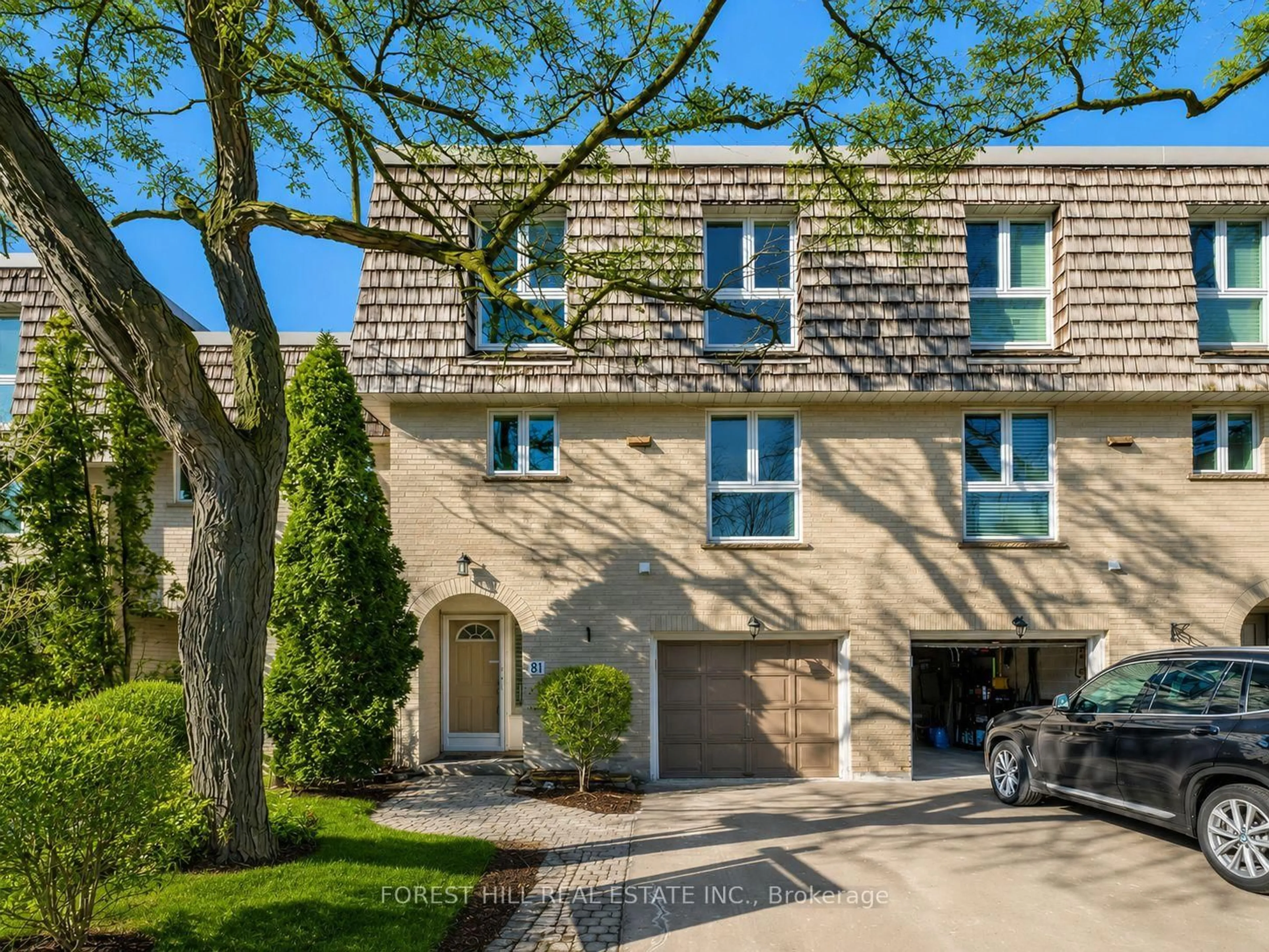 Home with brick exterior material, street for 81 Scenic Mill Way, Toronto Ontario M2L 1S9
