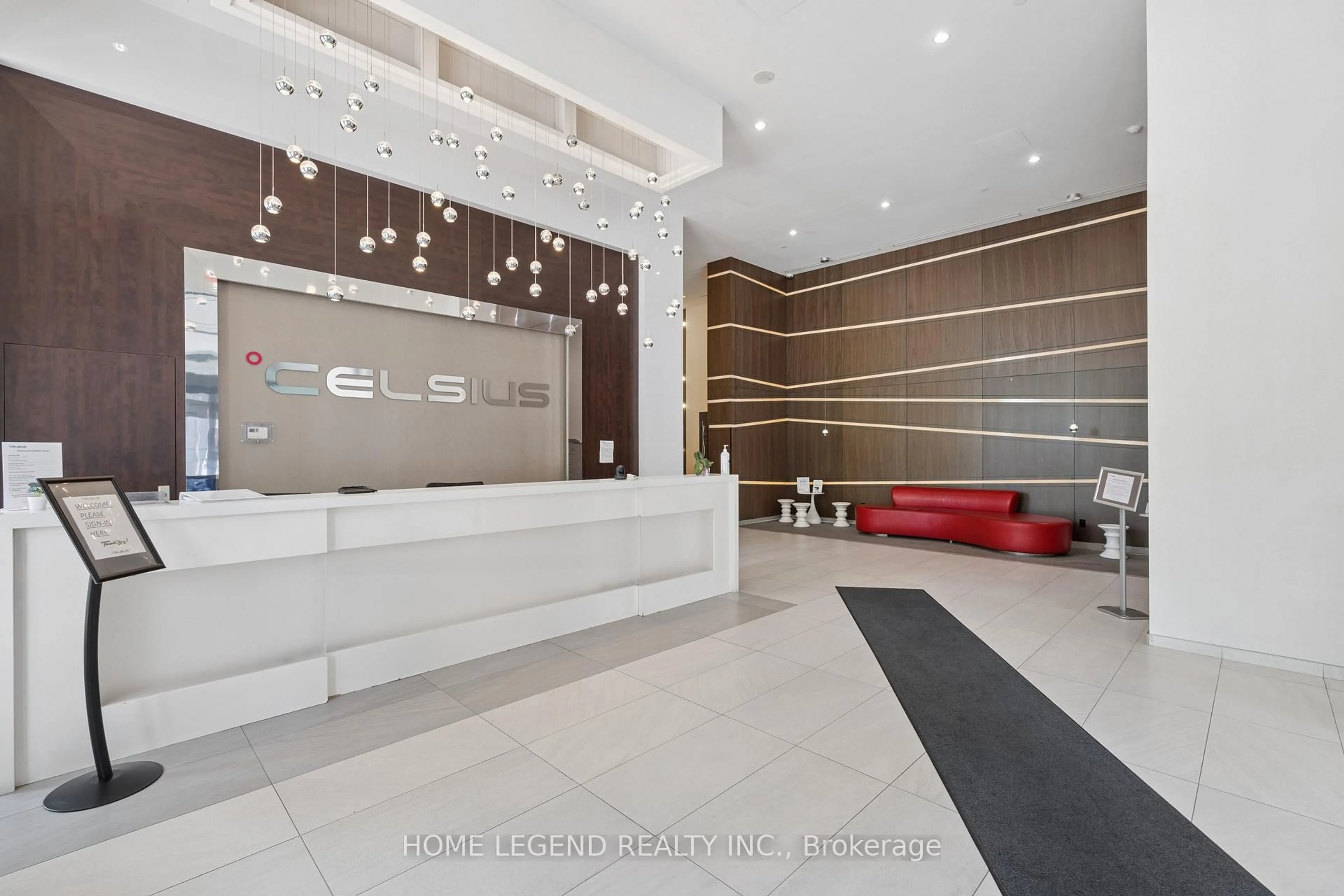 Lobby for 68 Canterbury Pl #605, Toronto Ontario M2N 0H8