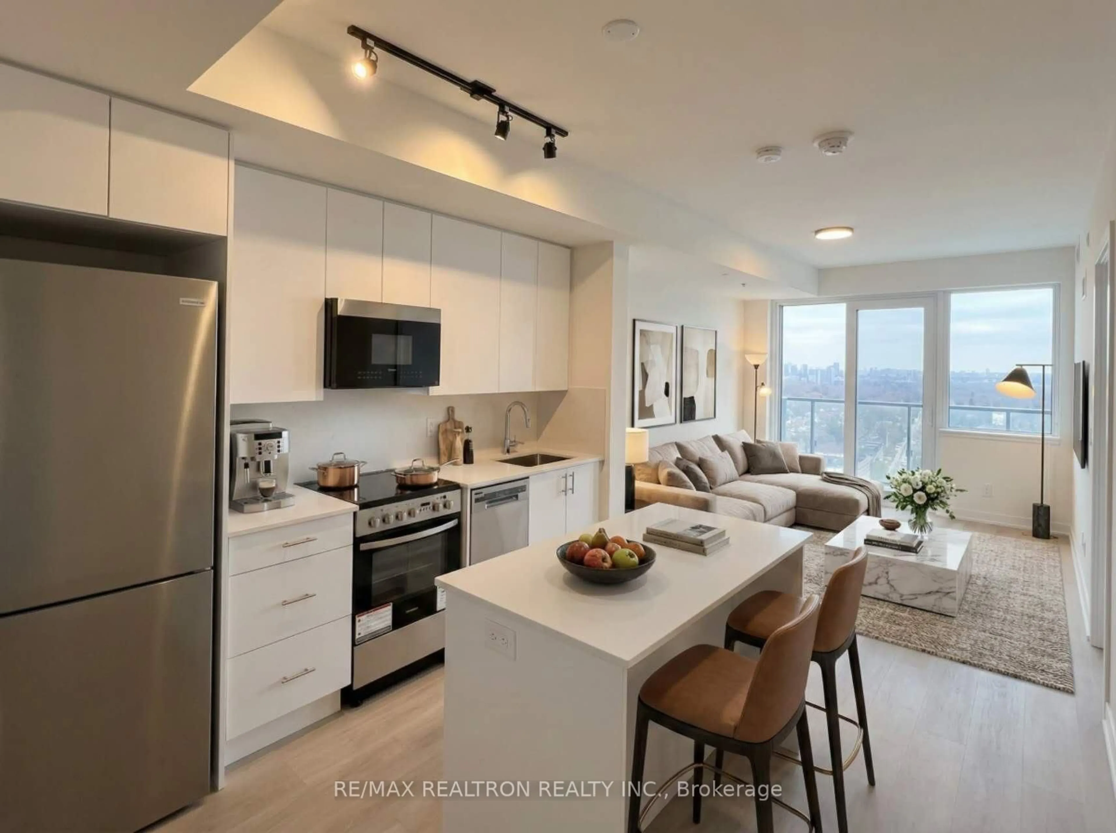 Open concept kitchen, unknown for 15 Ellerslie Ave #2611, Toronto Ontario M2N 0L7