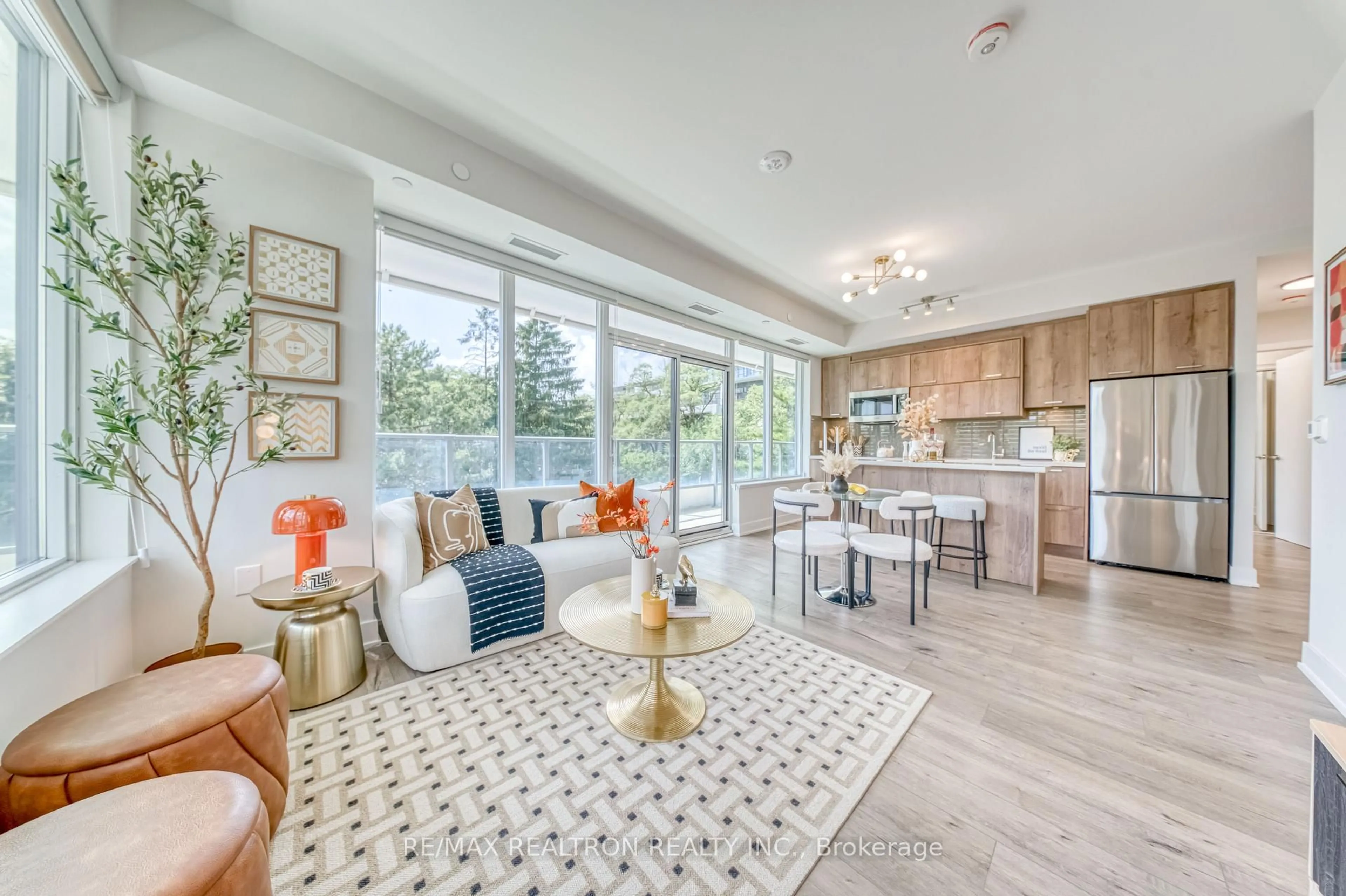 Open concept kitchen, unknown for 2 Teagarden Crt #411, Toronto Ontario M2N 5Z9