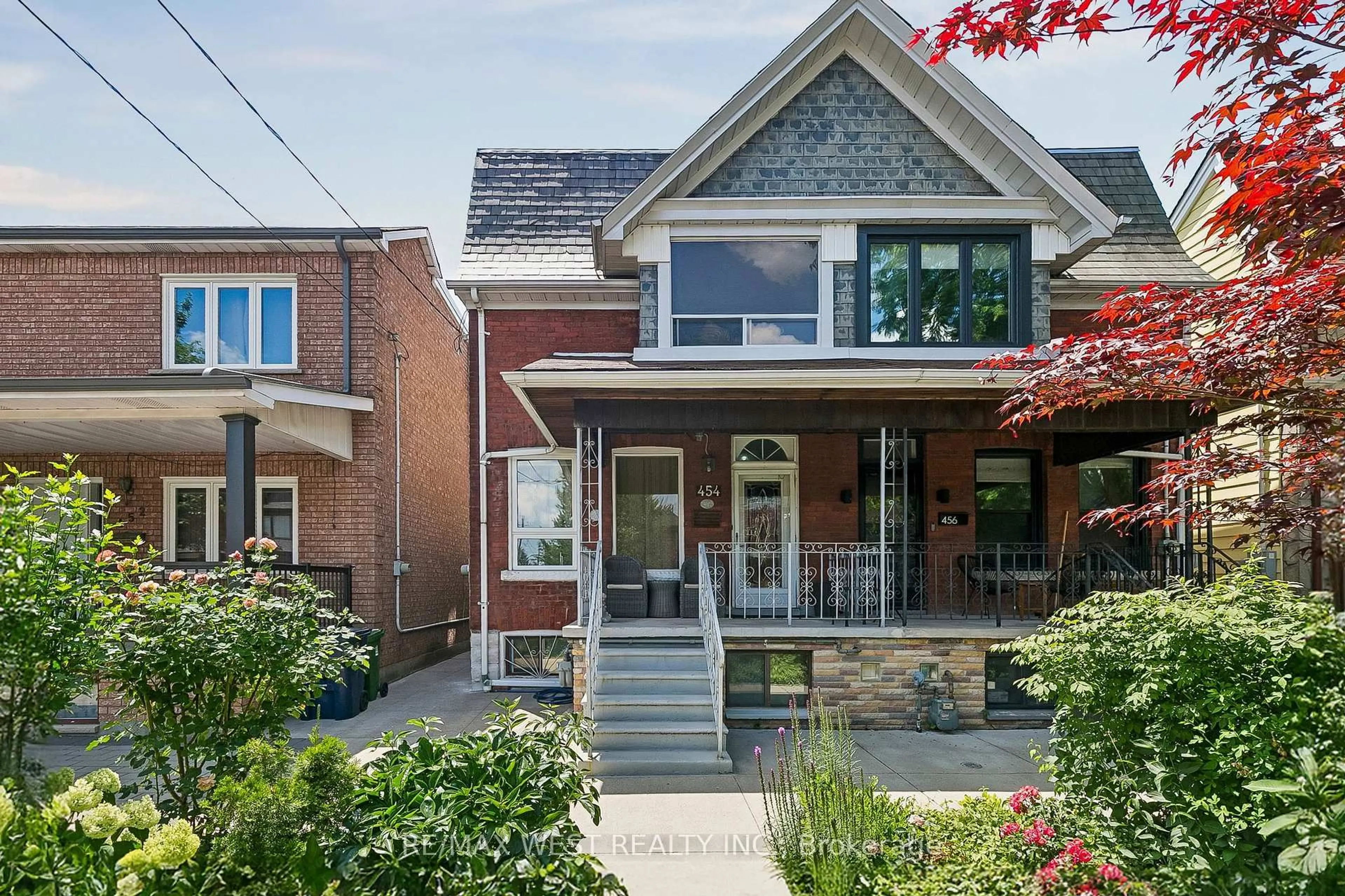 Home with brick exterior material, street for 454 Brock Ave, Toronto Ontario M6H 3N3
