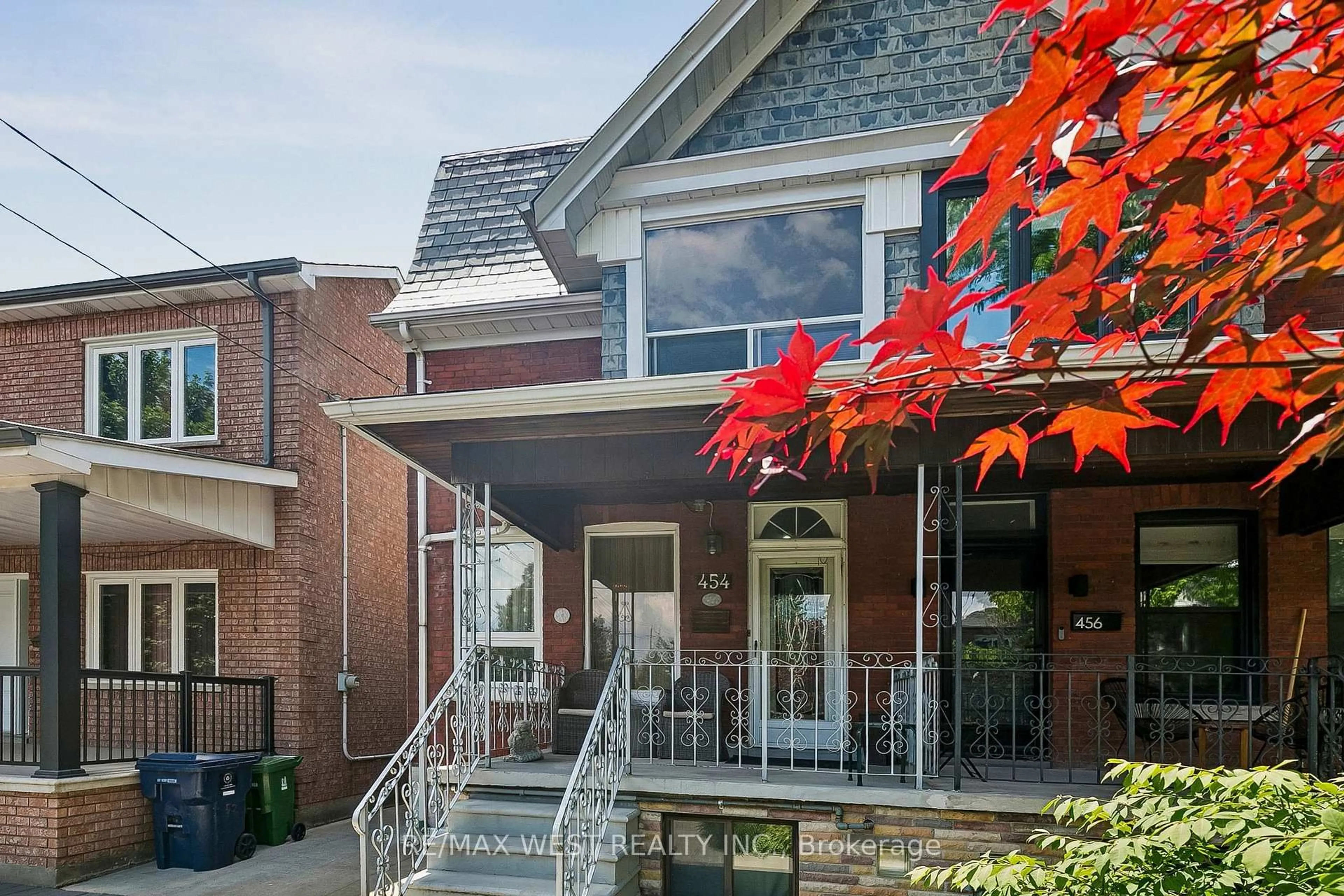 Home with brick exterior material, street for 454 Brock Ave, Toronto Ontario M6H 3N3