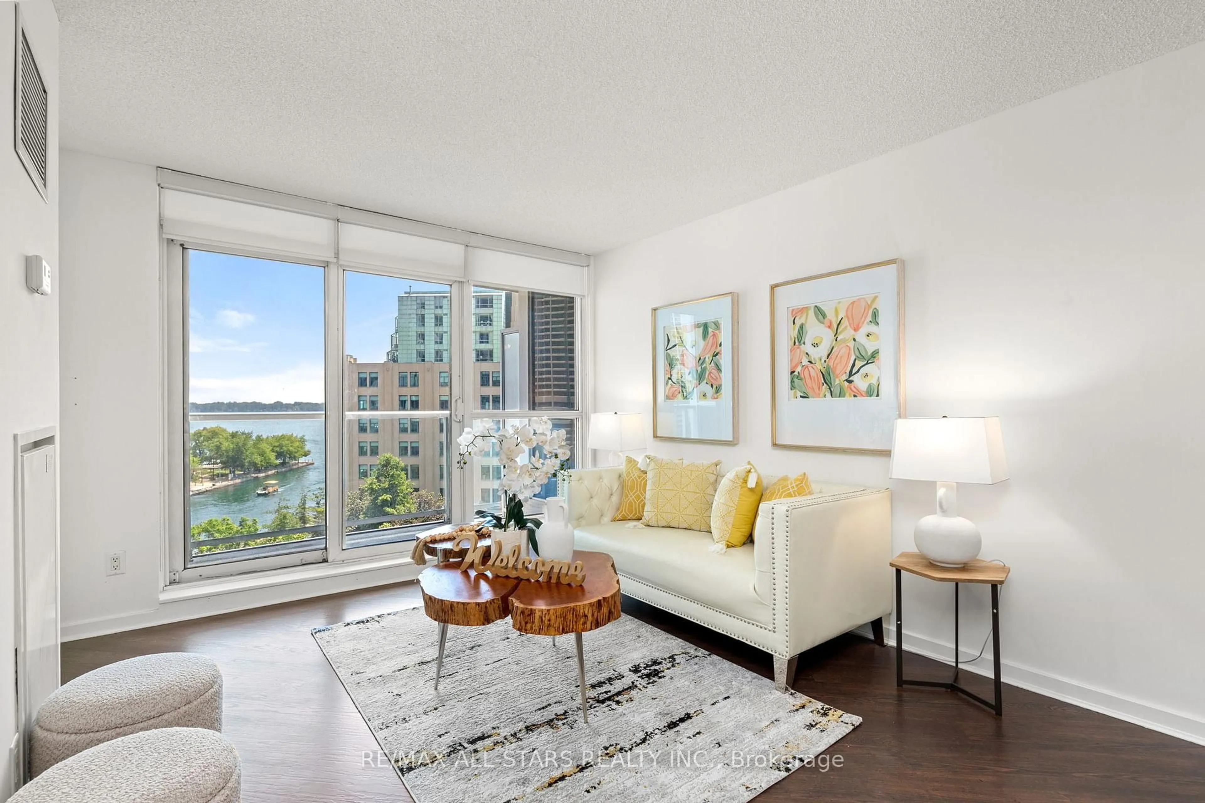Living room with furniture, unknown for 208 Queens Quay #804, Toronto Ontario M5J 2Y5