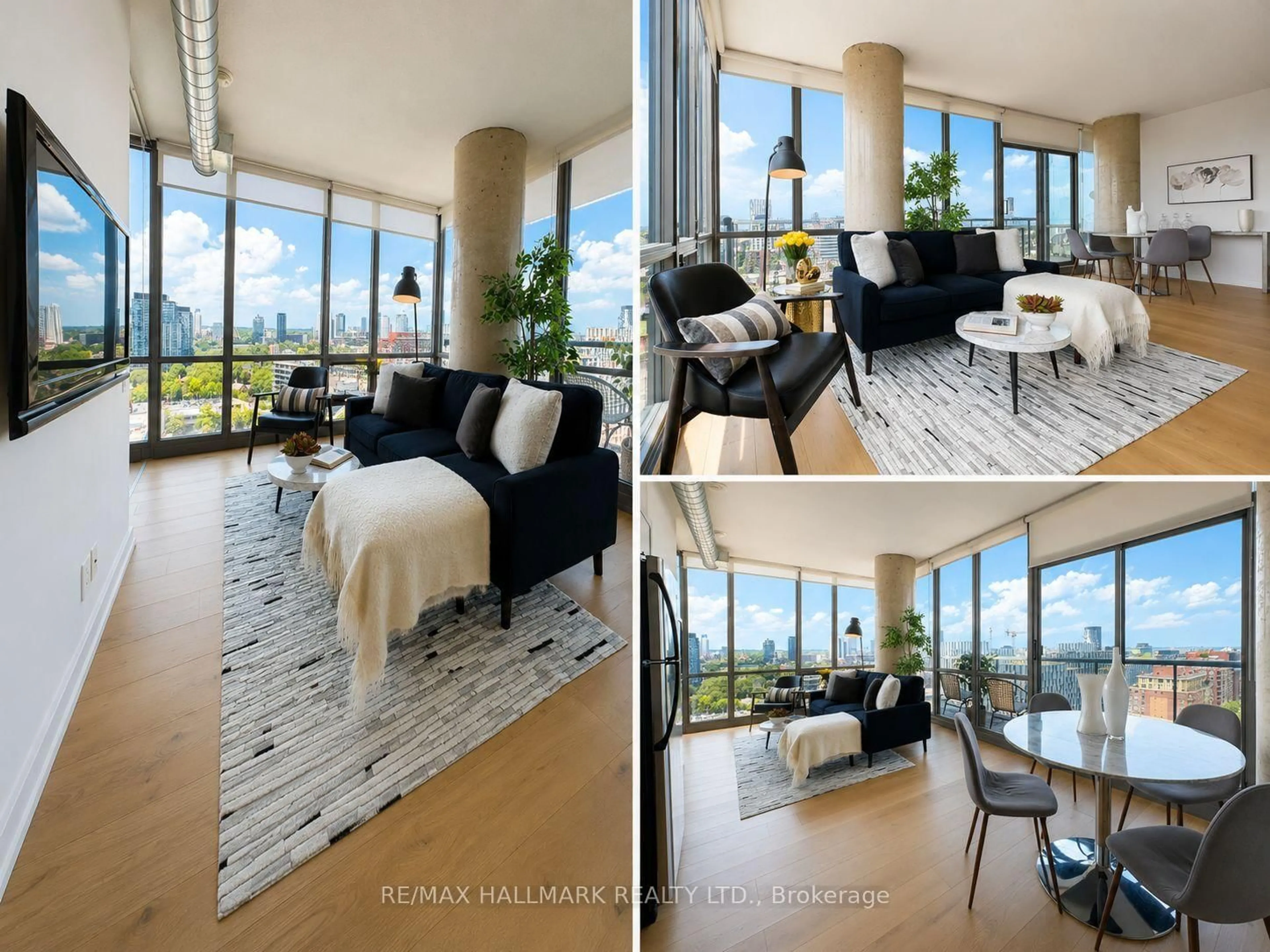 Living room with furniture, unknown for 33 Mill St #1502, Toronto Ontario M5A 3R3
