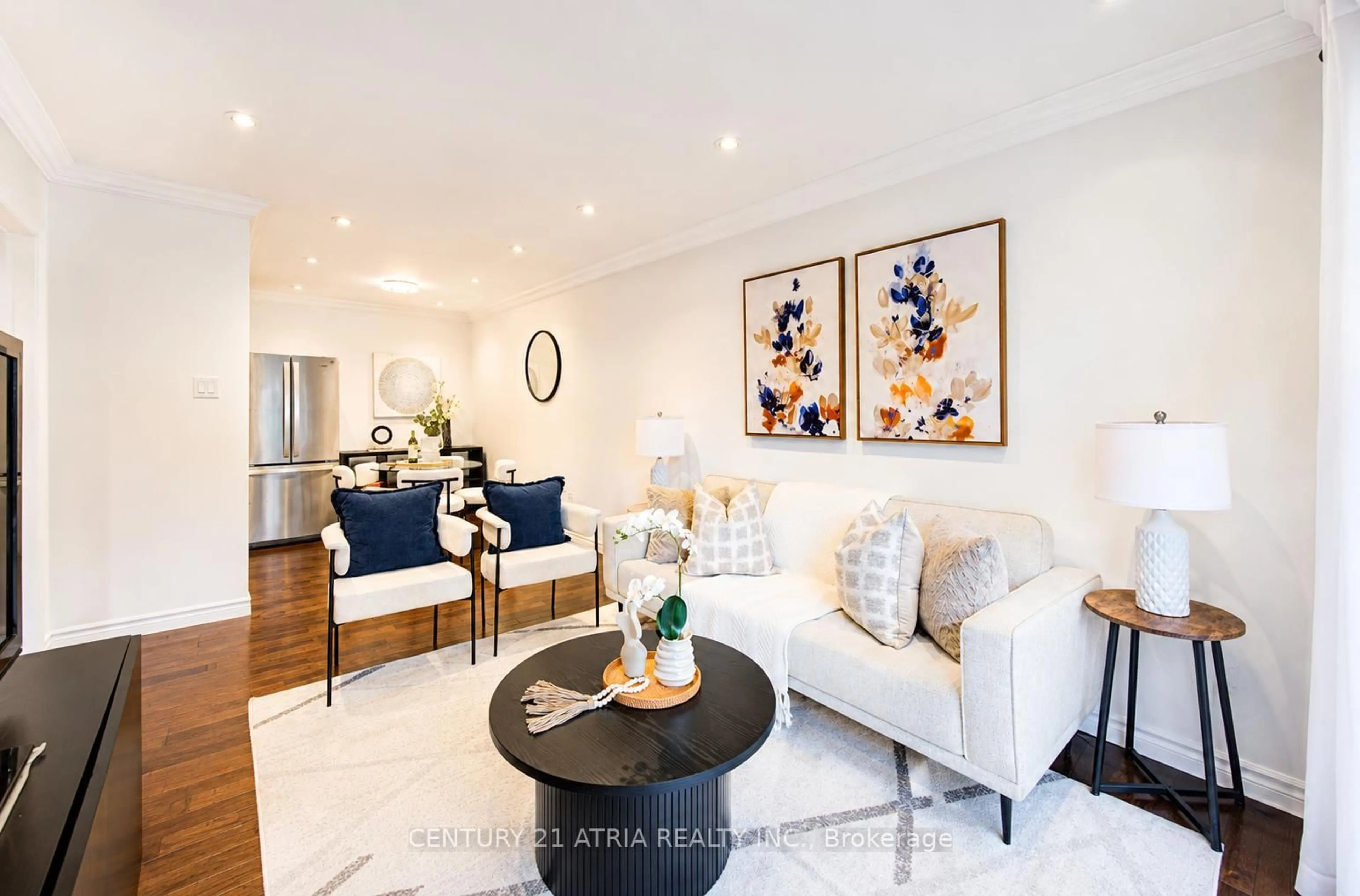 Living room with furniture, unknown for 4 Sand Fern Way, Toronto Ontario M2J 4N8