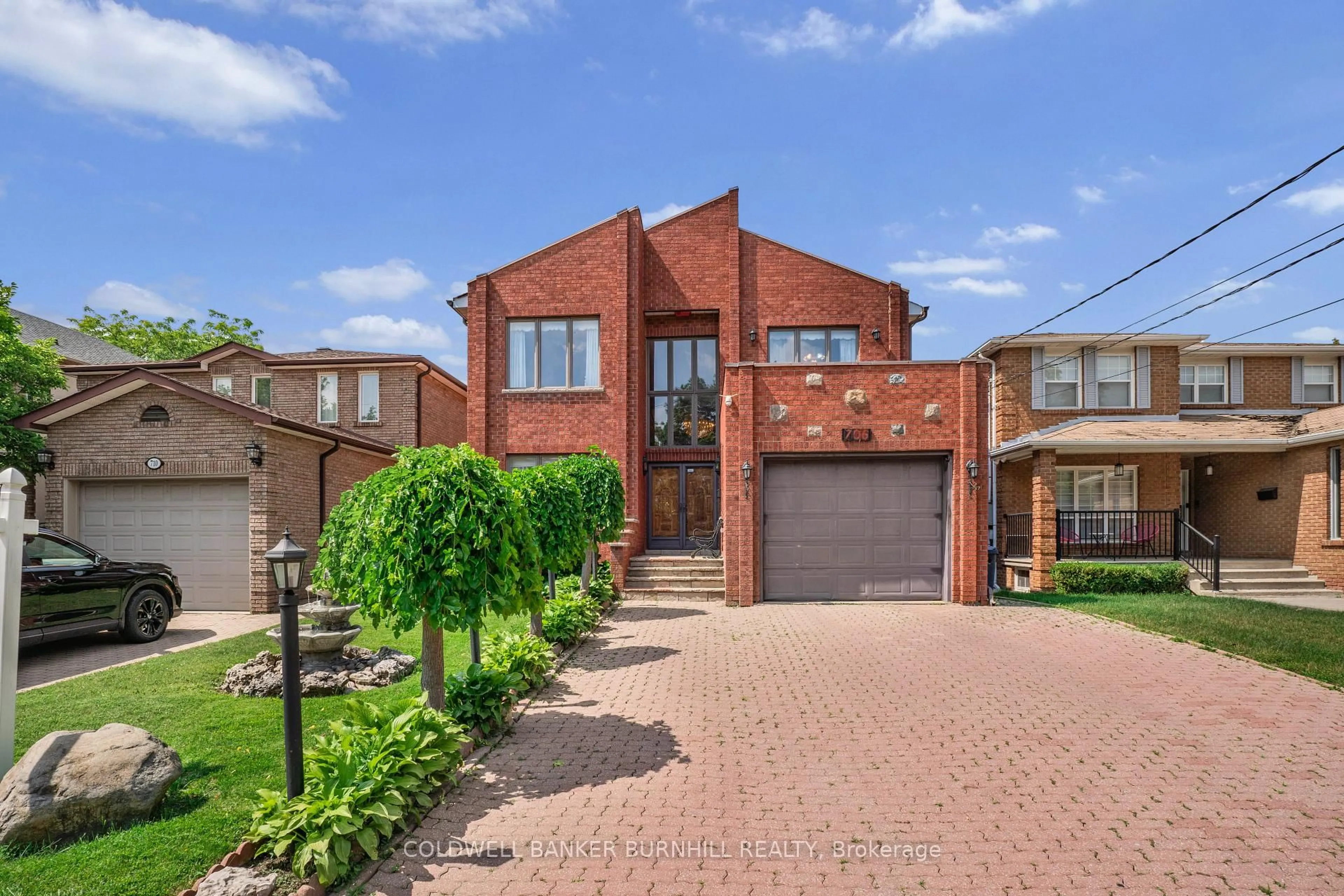 Home with brick exterior material, street for 706 Glencairn Ave, Toronto Ontario M6B 1Z7