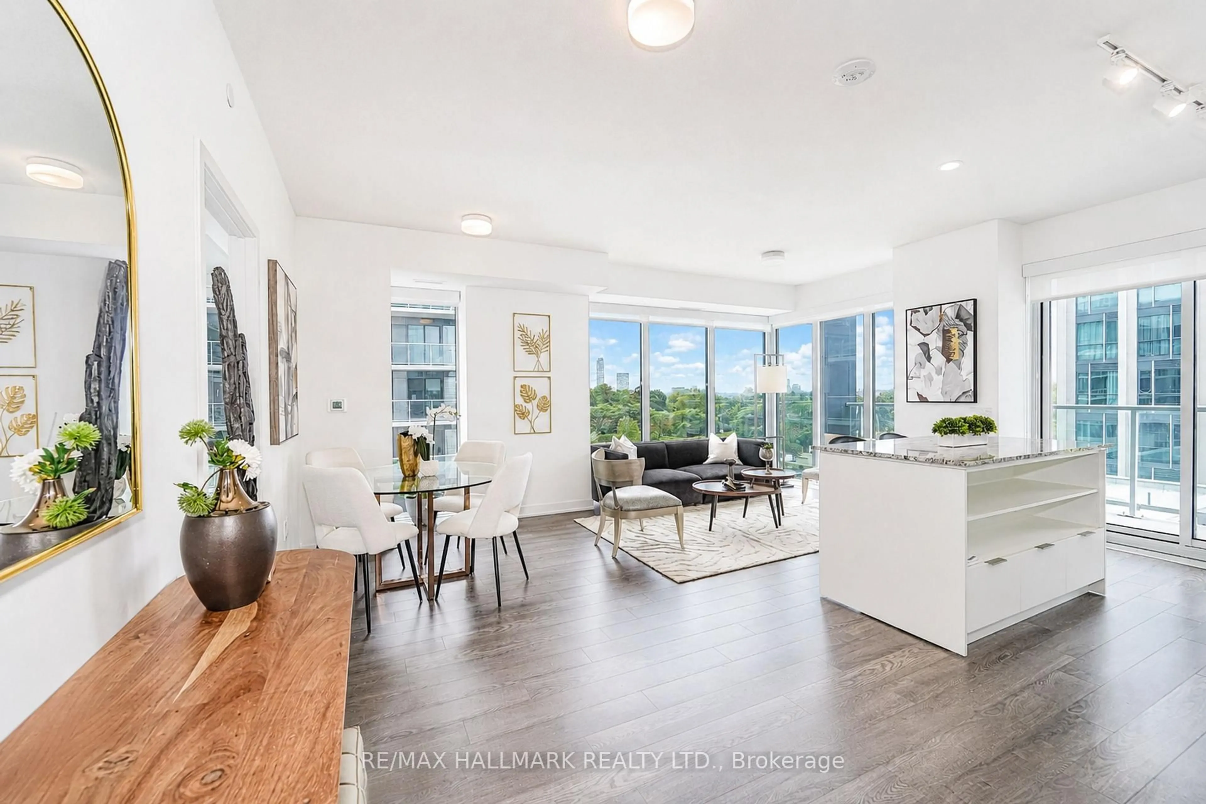 Open concept kitchen, unknown for 50 O'neill Rd #521, Toronto Ontario M3C 0R1