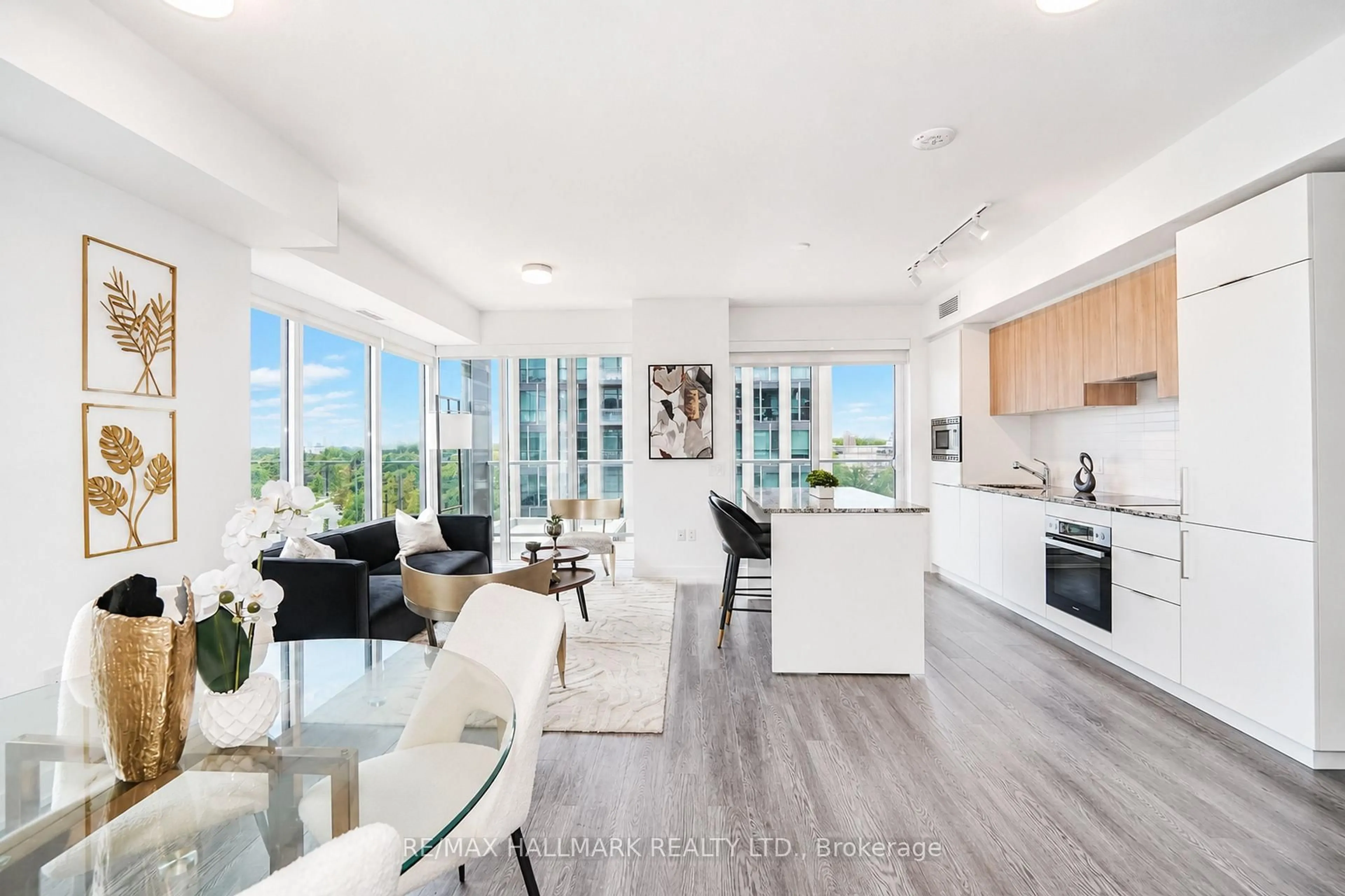 Open concept kitchen, unknown for 50 O'neill Rd #521, Toronto Ontario M3C 0R1