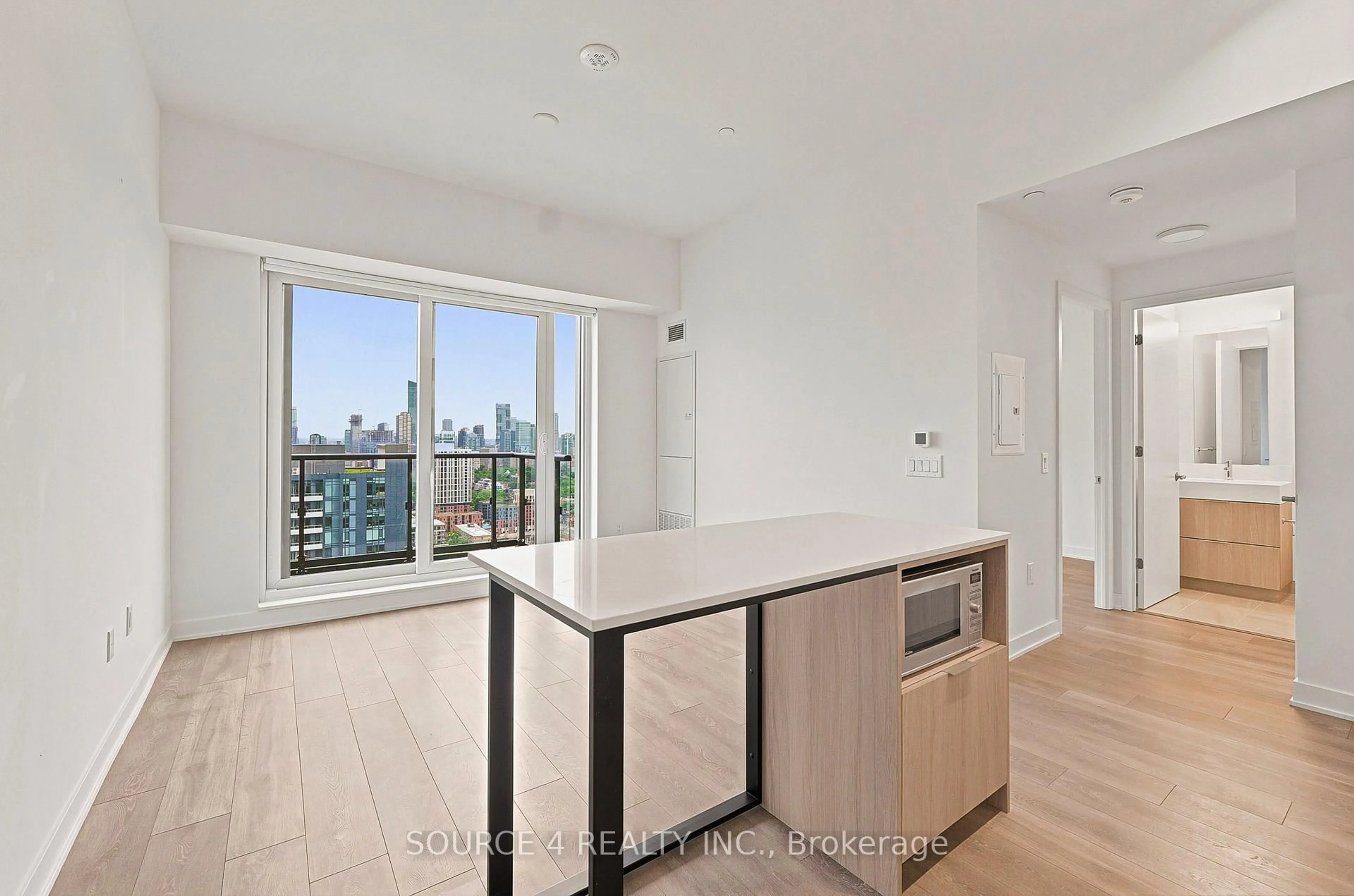 Open concept kitchen, unknown for 130 River St #3207, Toronto Ontario M5A 0R8